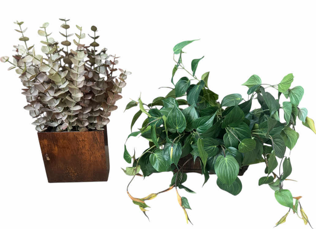 Photo 1 of 45
4- VINTAGE FAUX PLANTS, HOME DECOR, HOME ESSENTIALS. 

H22” AND SMALLER