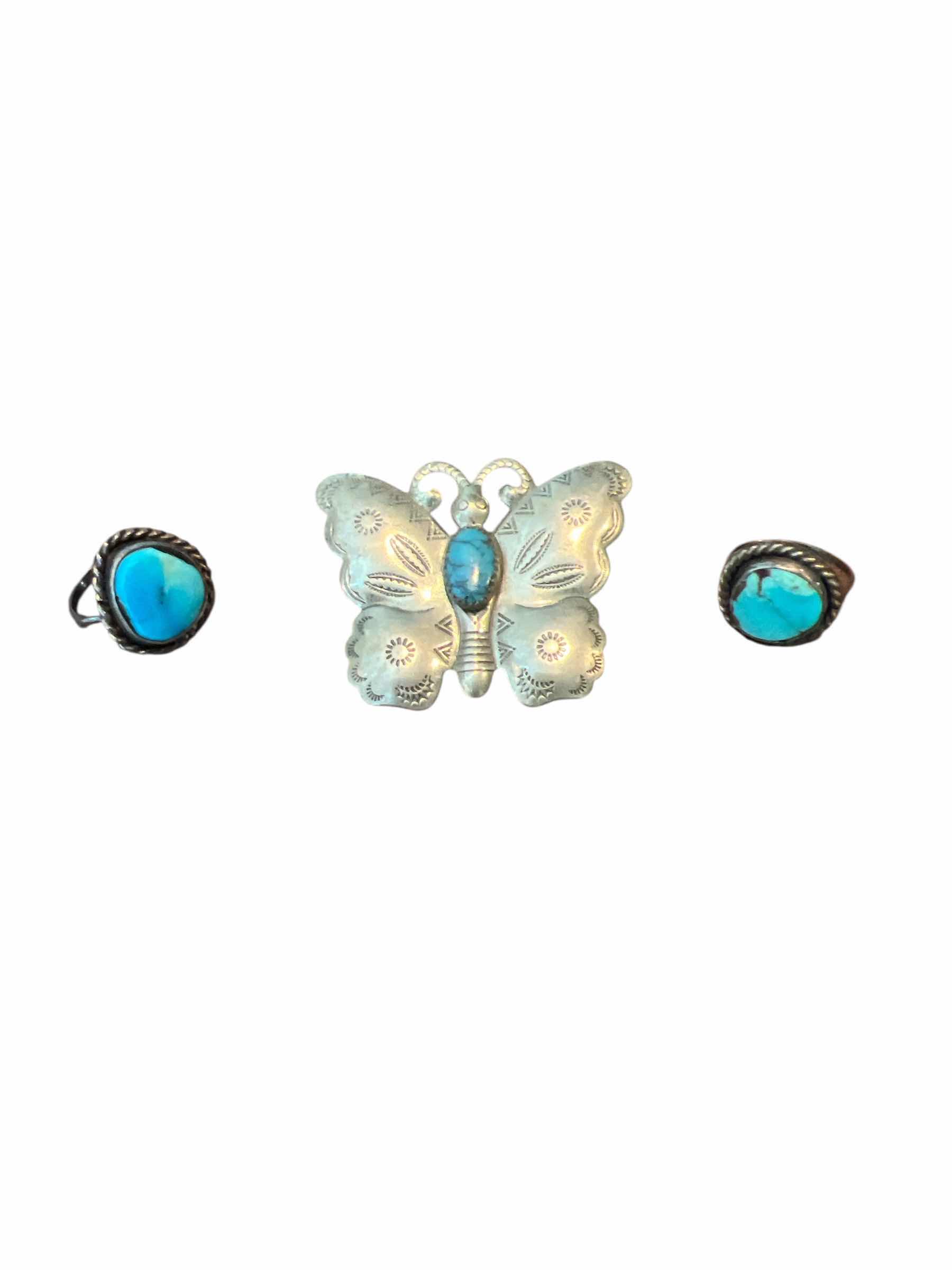 Photo 1 of TURQUOISE AND CLOISONNÉ LOT OF JEWELRY AND MORE