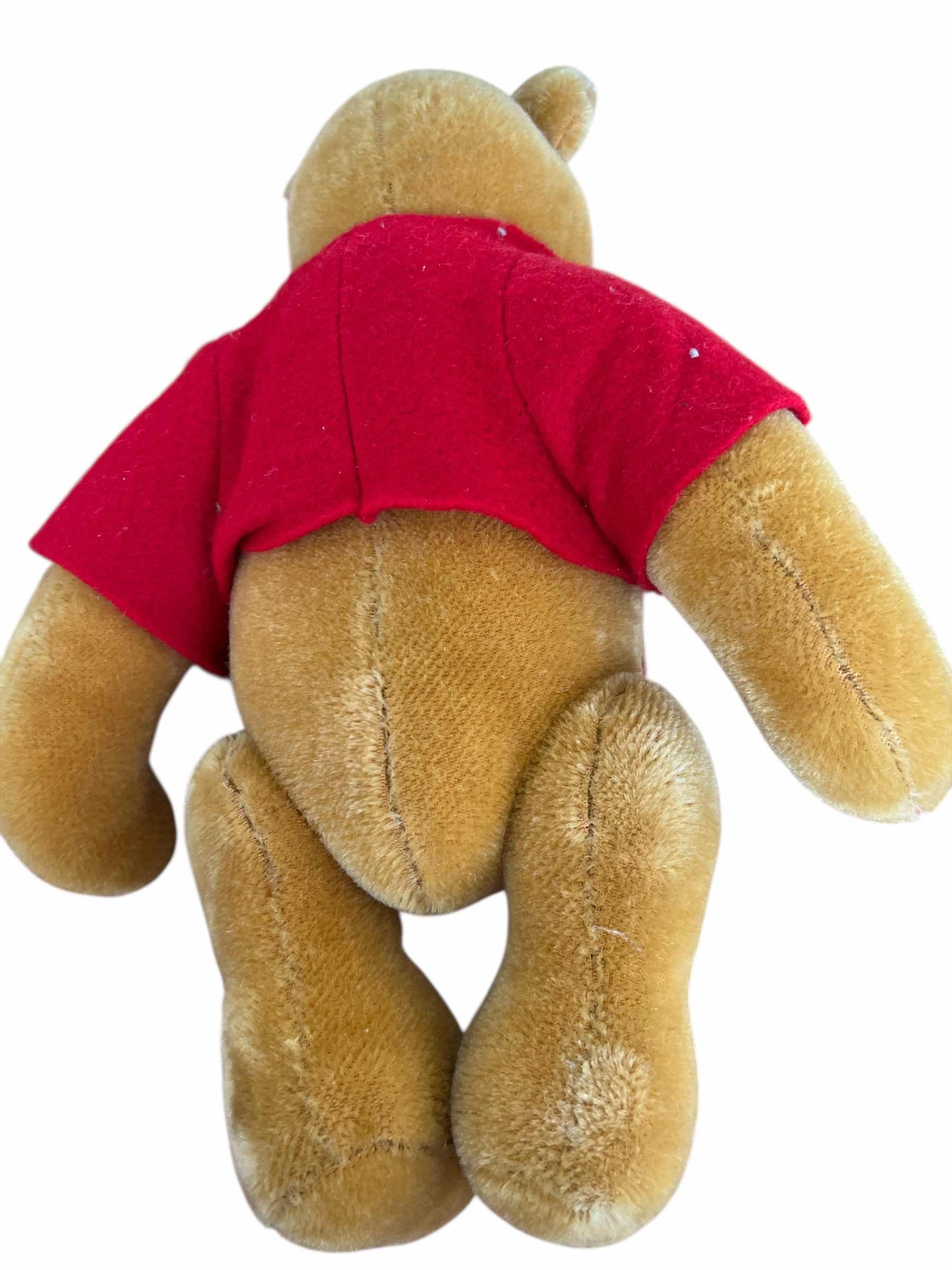 Photo 1 of MOHAIR JOINTED ARTIST BEAR - WINNIE THE POOH - 14” - LIMITED ED WITH SIGNED ARTIST TAG DOROTHY DEPAULO