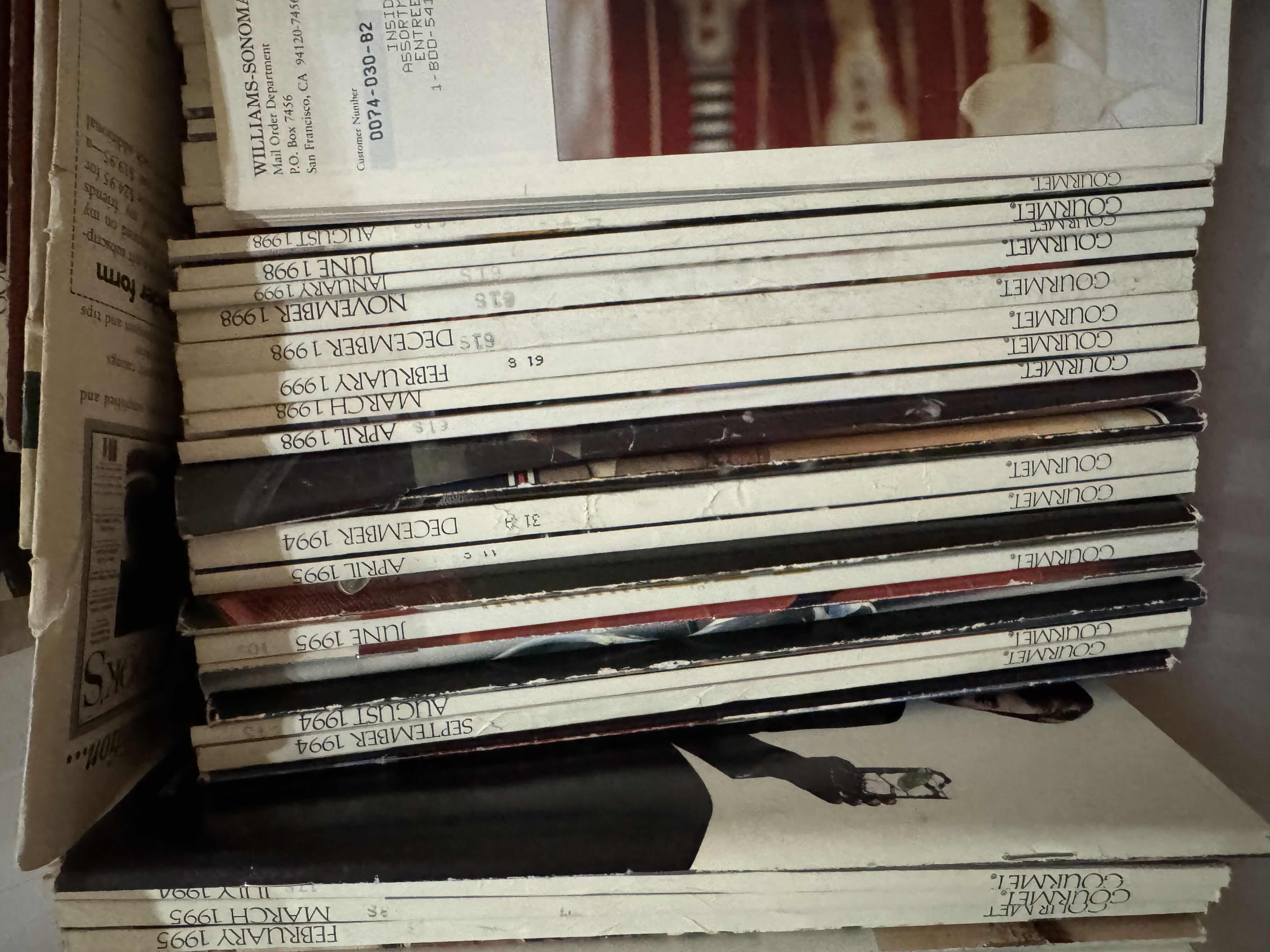 Photo 1 of TOTE OF MAGAZINES