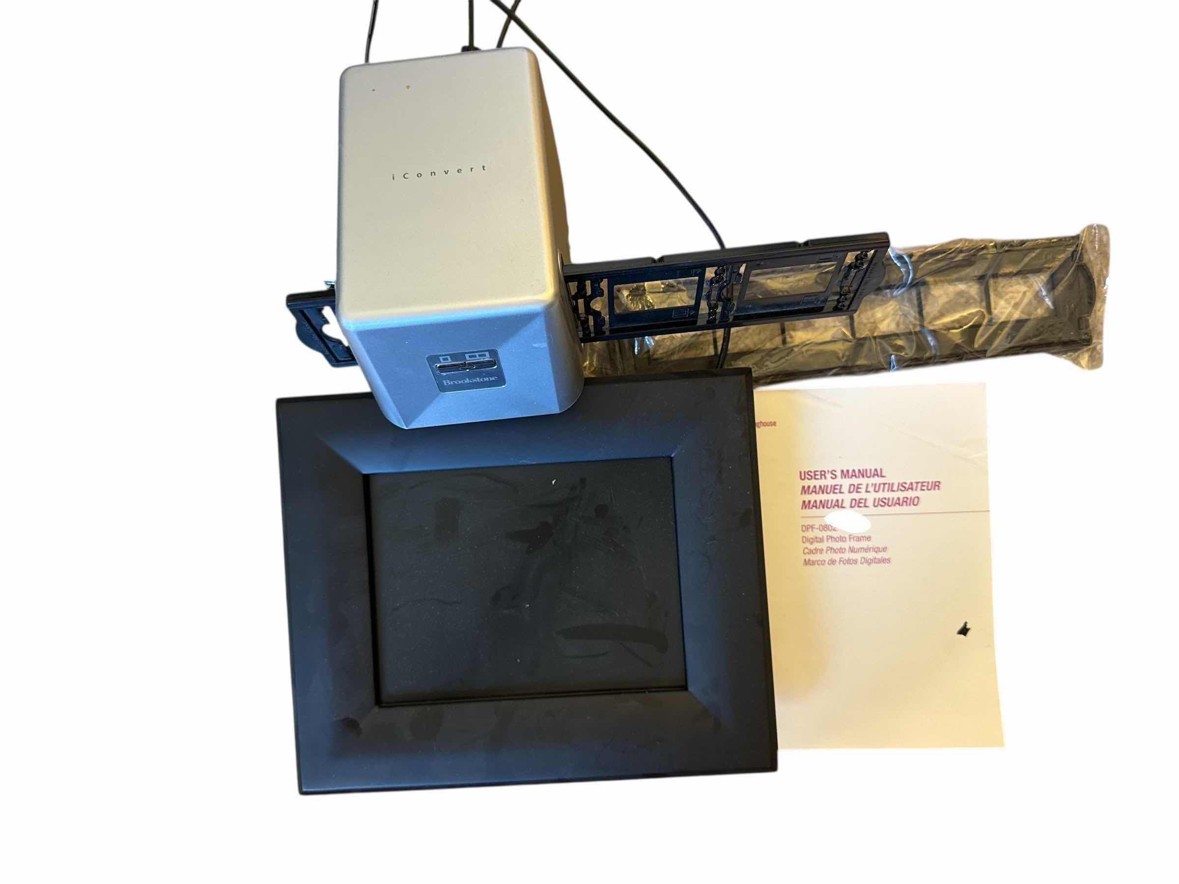 Photo 1 of DIGITAL PHOTO FRAME AND NEGATIVES SCANNER