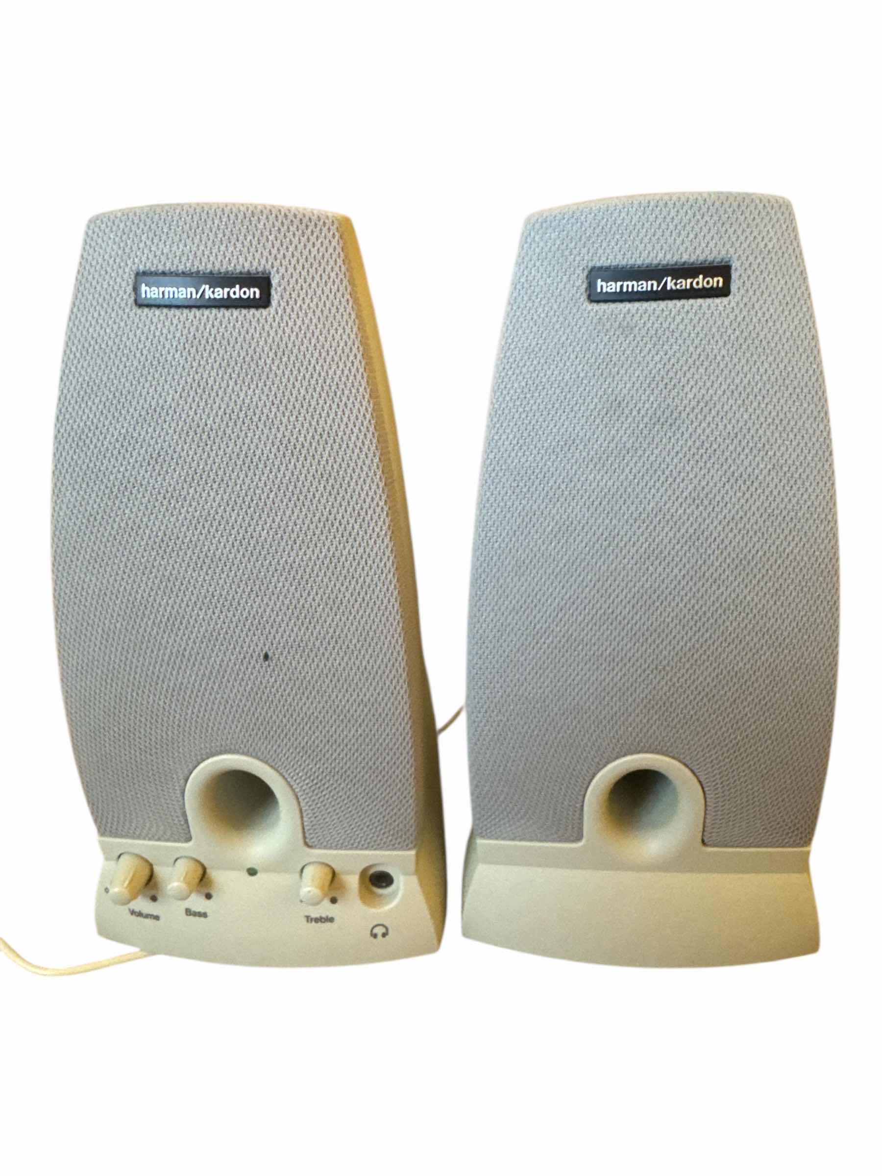 Photo 1 of DELL 19” MONITOR & DELL SPEAKERS & HARMON SPEAKERS