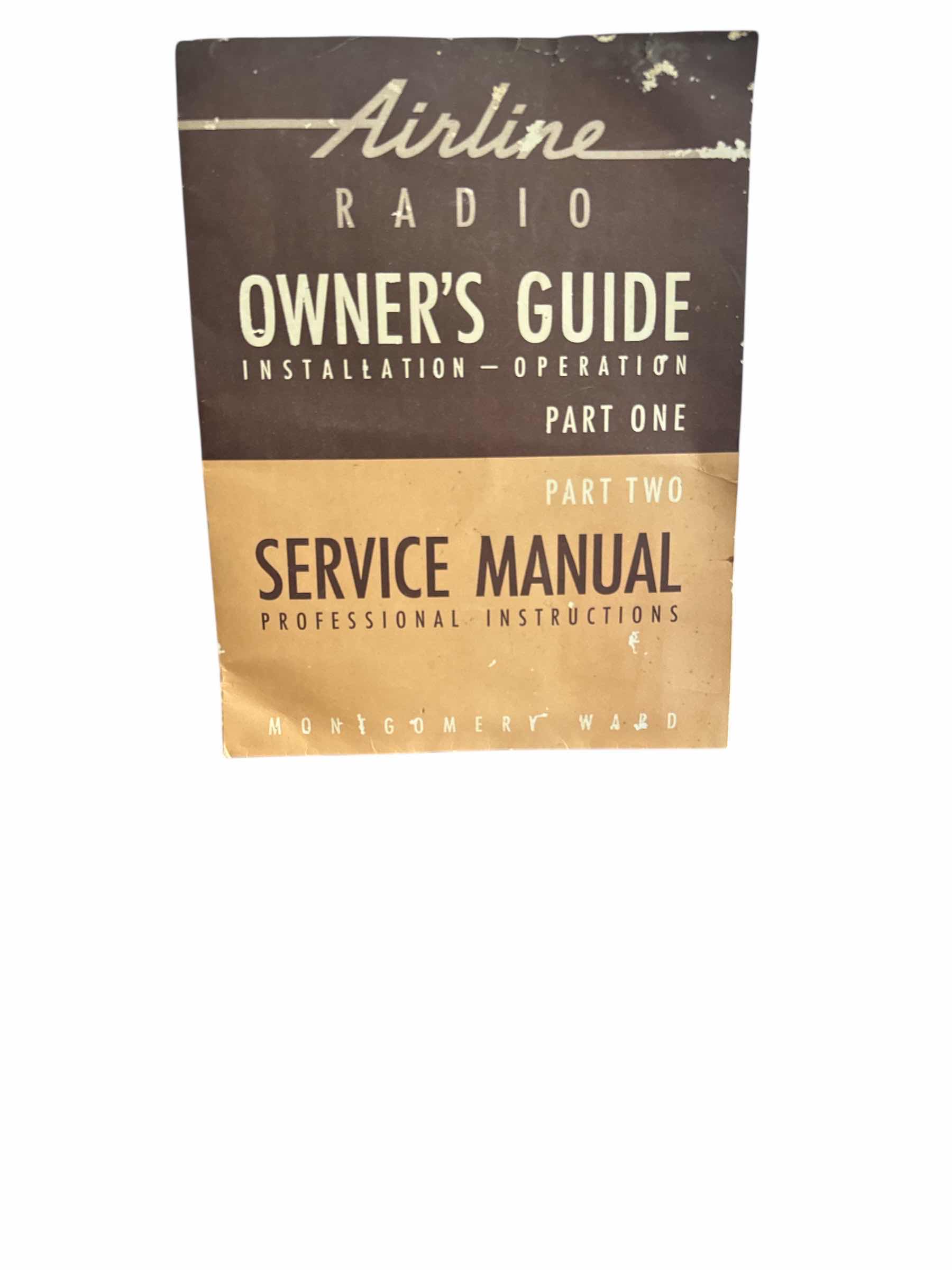 Photo 1 of 75 AIRLINE RADIO WITH OWNERS GUIDE(UNKNOWN IF OPERATIONAL)