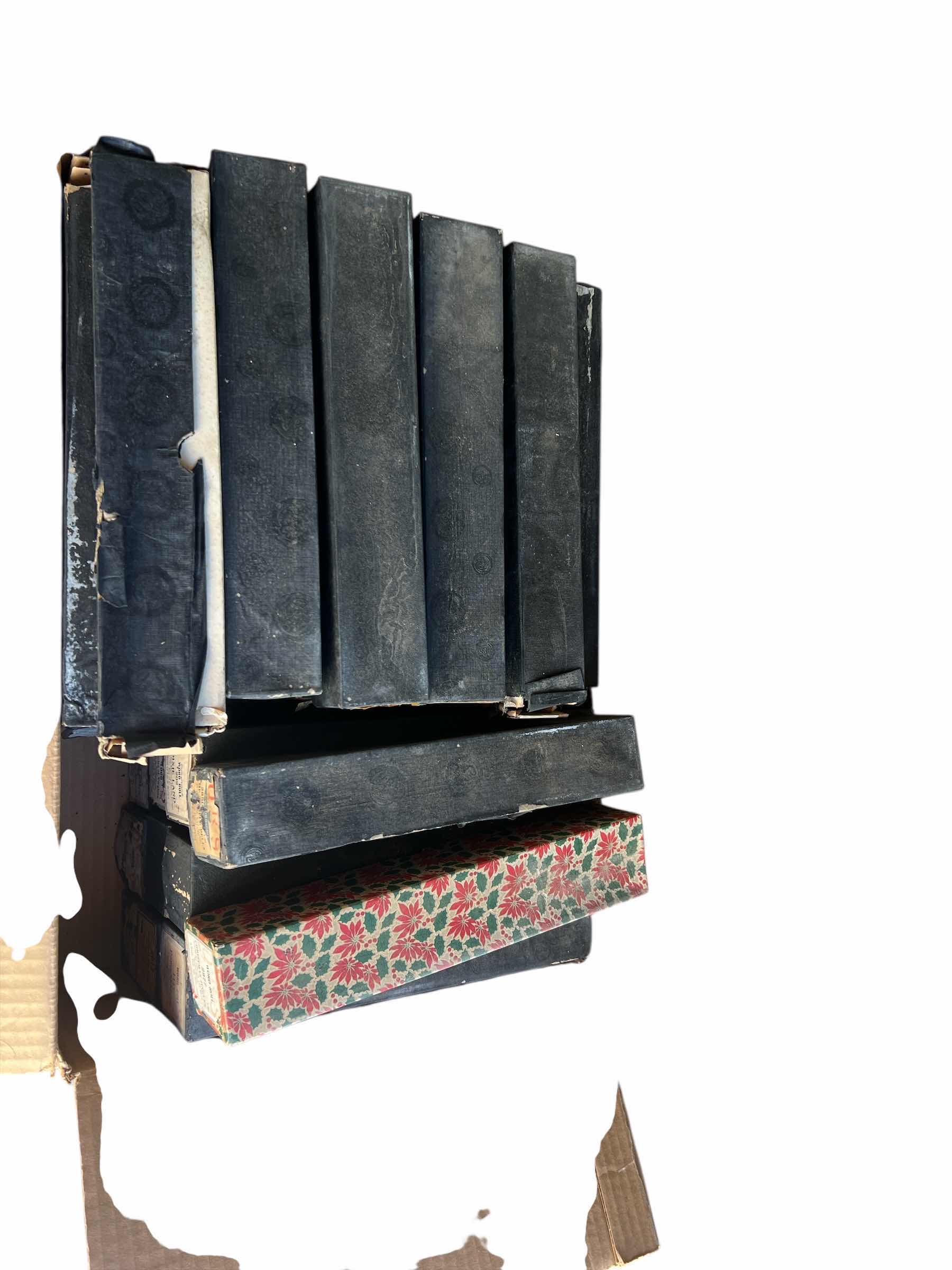 Photo 1 of LARGO BOX OF VINTAGE PLAYER PIANO ROLLS