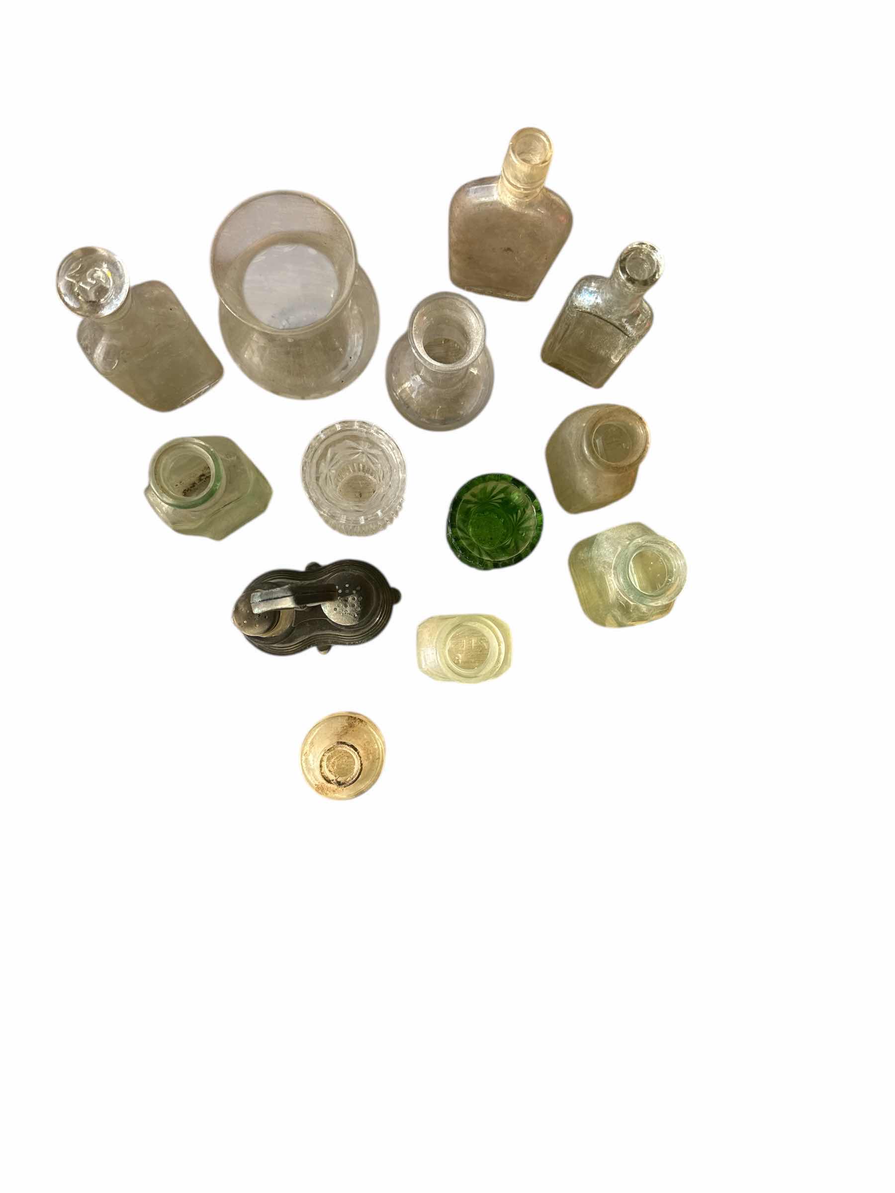Photo 1 of COLLECTION OF SMALL BOTTLES/VASES