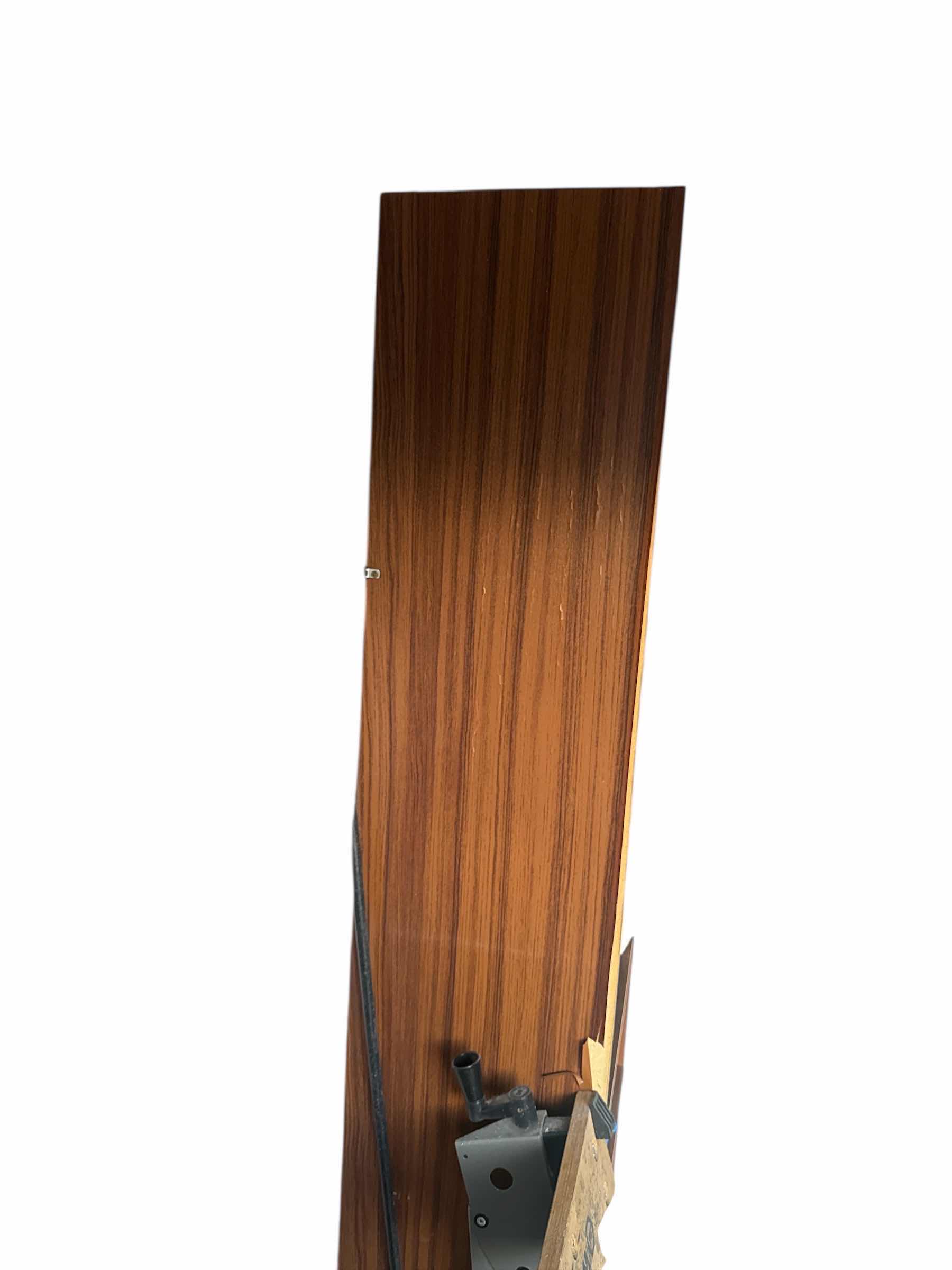 Photo 1 of LAMINATE WOOD SHELF 32“ x 12“ H 70” (CONTENTS NOT INCLUDED)
