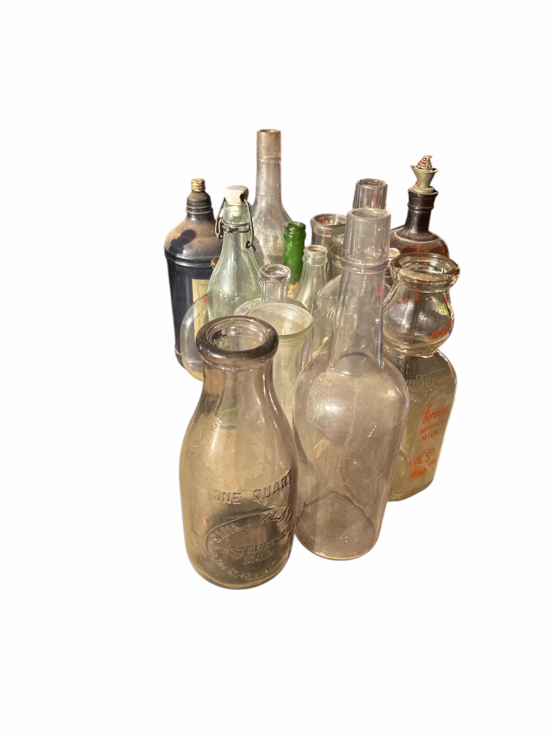 Photo 1 of ASSORTED VINTAGE BOTTLES
