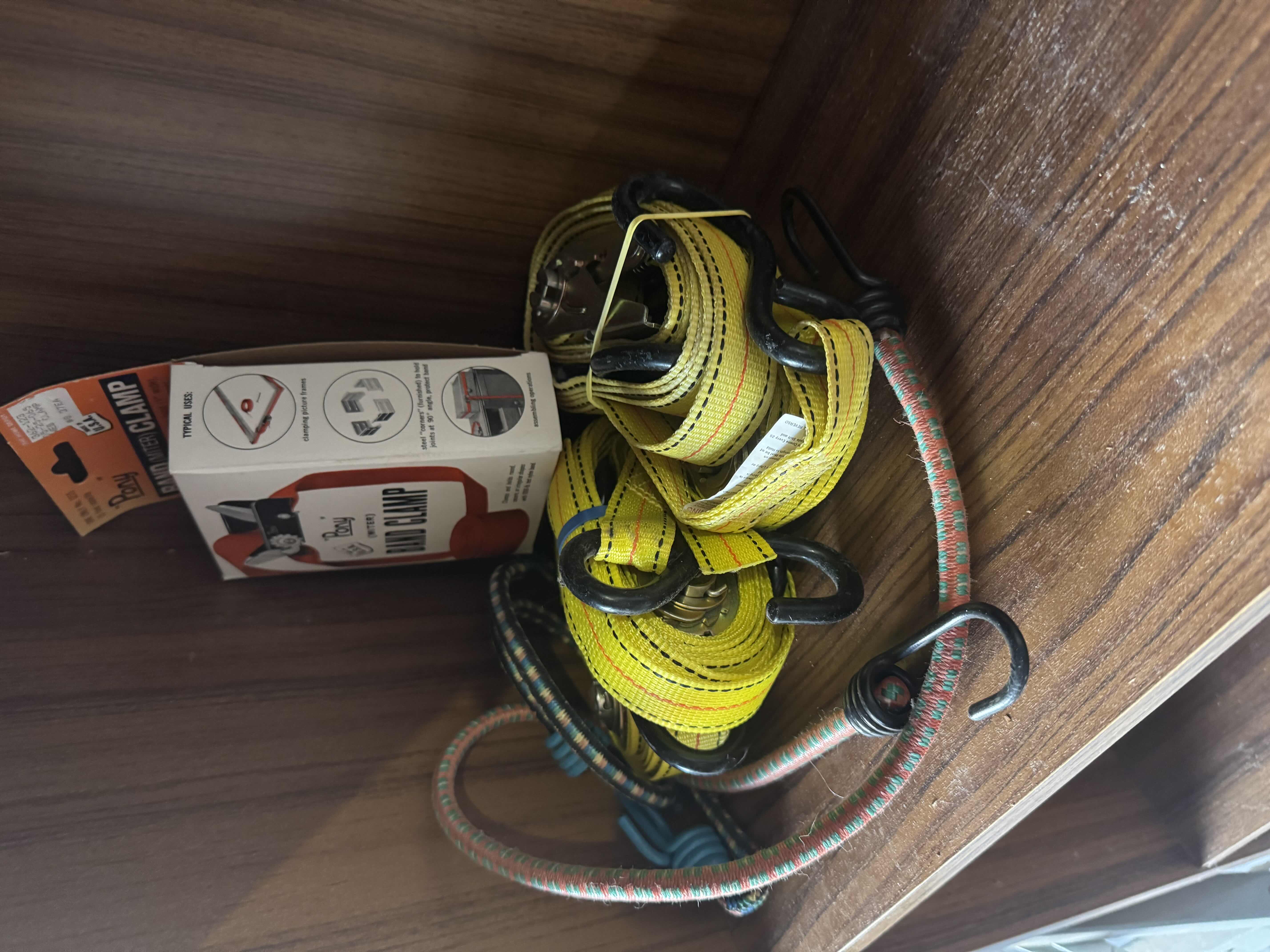 Photo 1 of RATCHET STRAPS AND BUNGEE CORDS