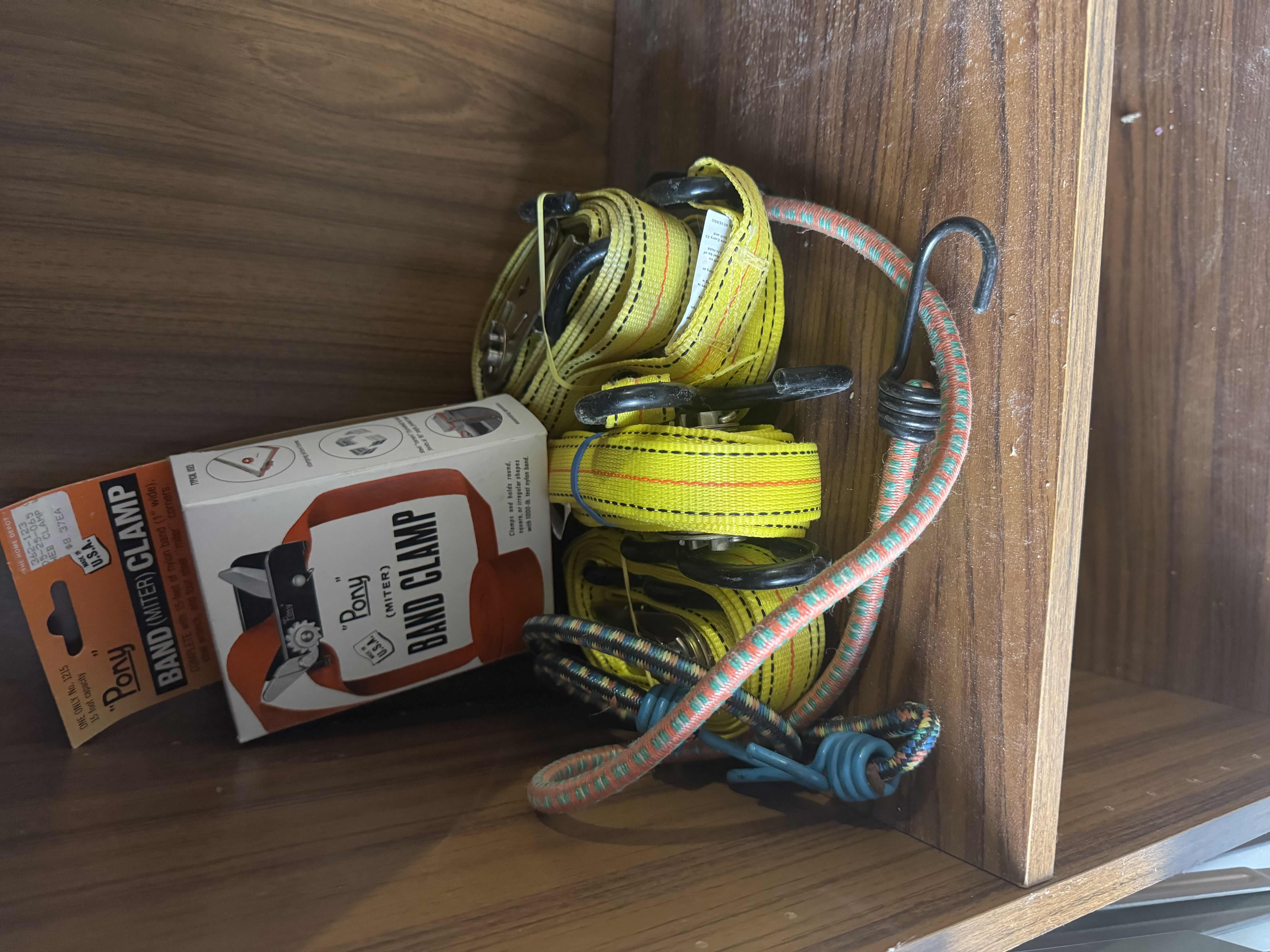 Photo 1 of RATCHET STRAPS AND BUNGEE CORDS
