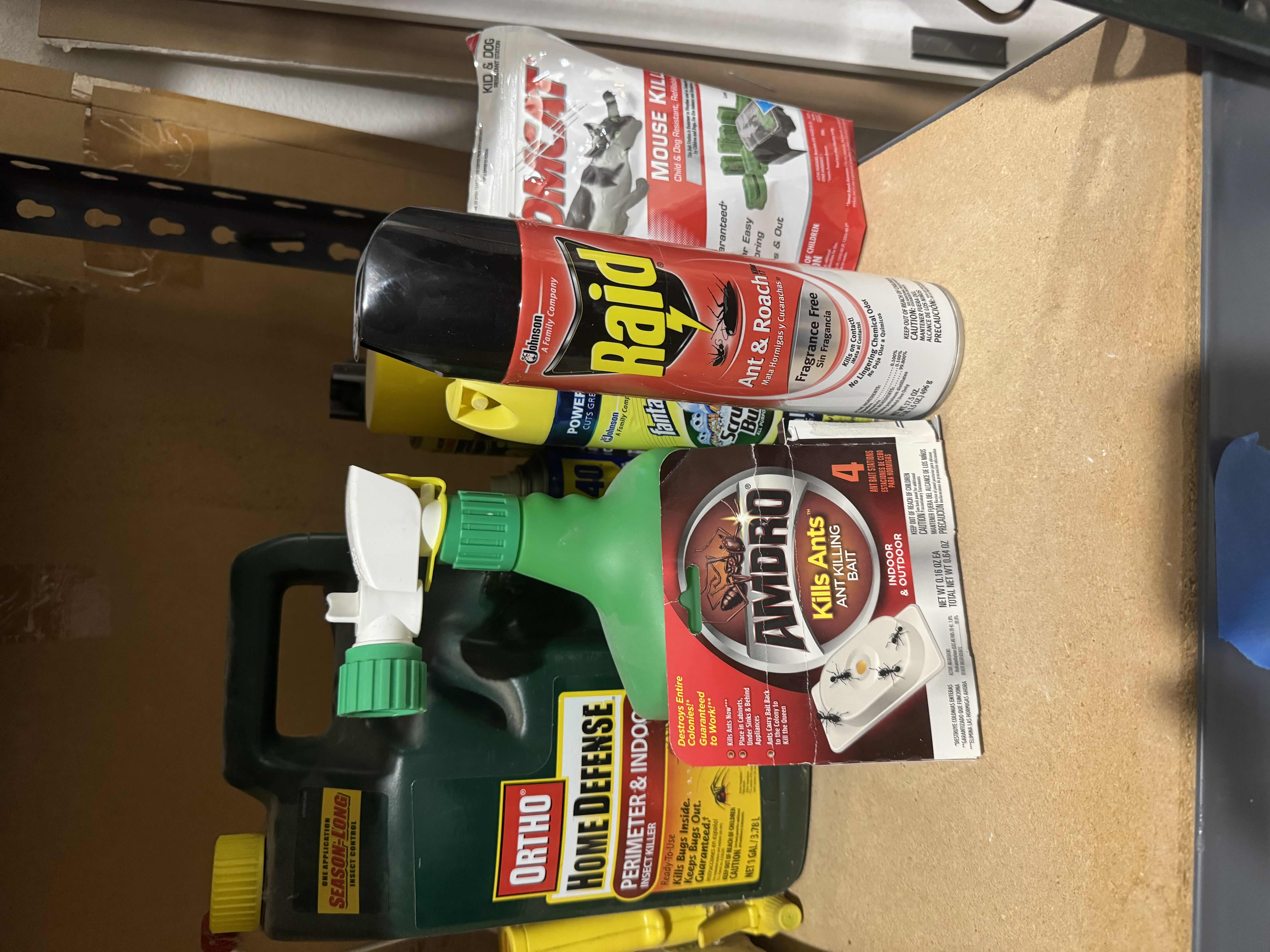 Photo 1 of CLEANING SUPPLIES AND PEST CONTROL