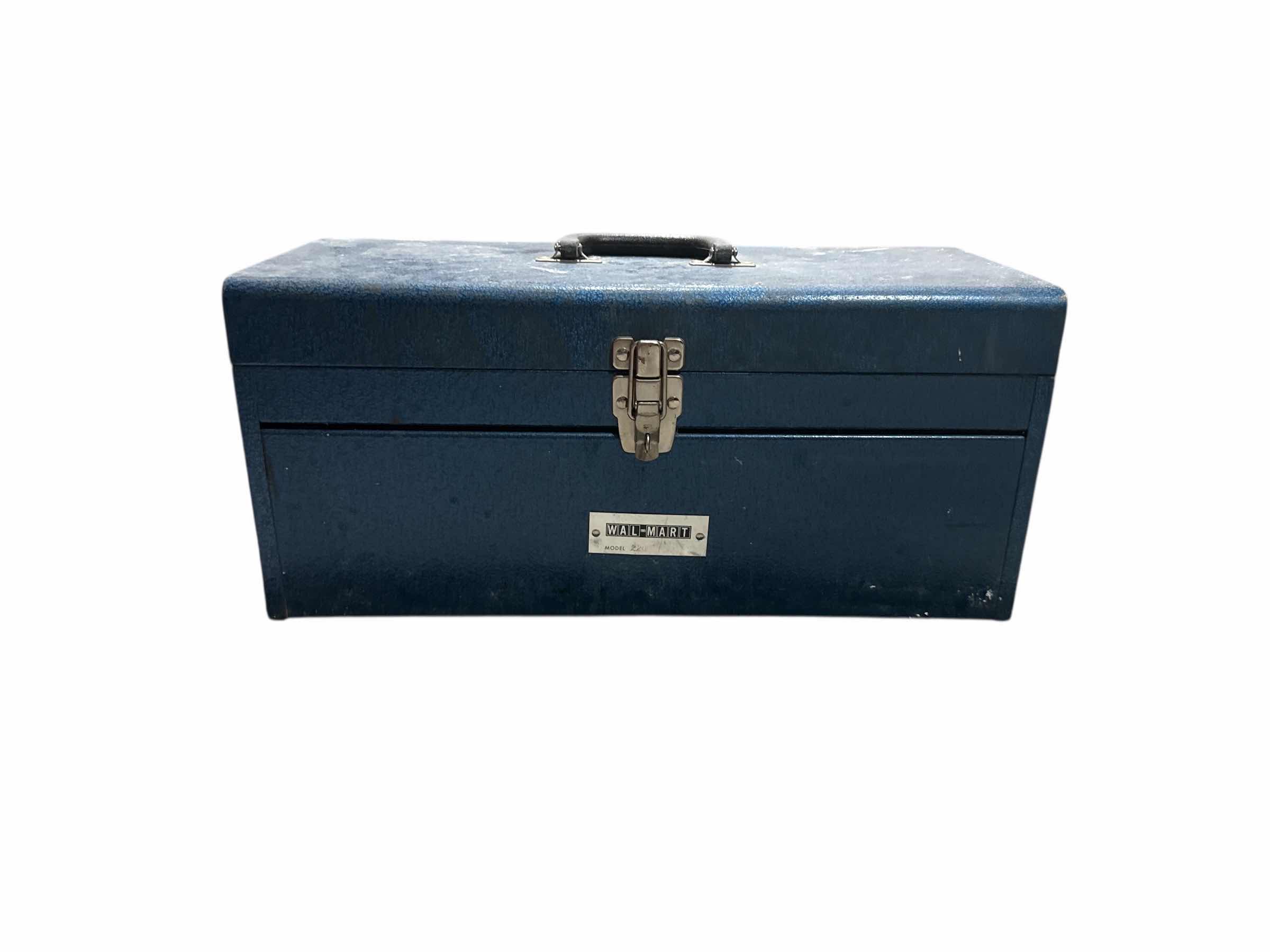 Photo 1 of WALMART BRAND TOOL
BOX WITH TOOLS INCLUDED