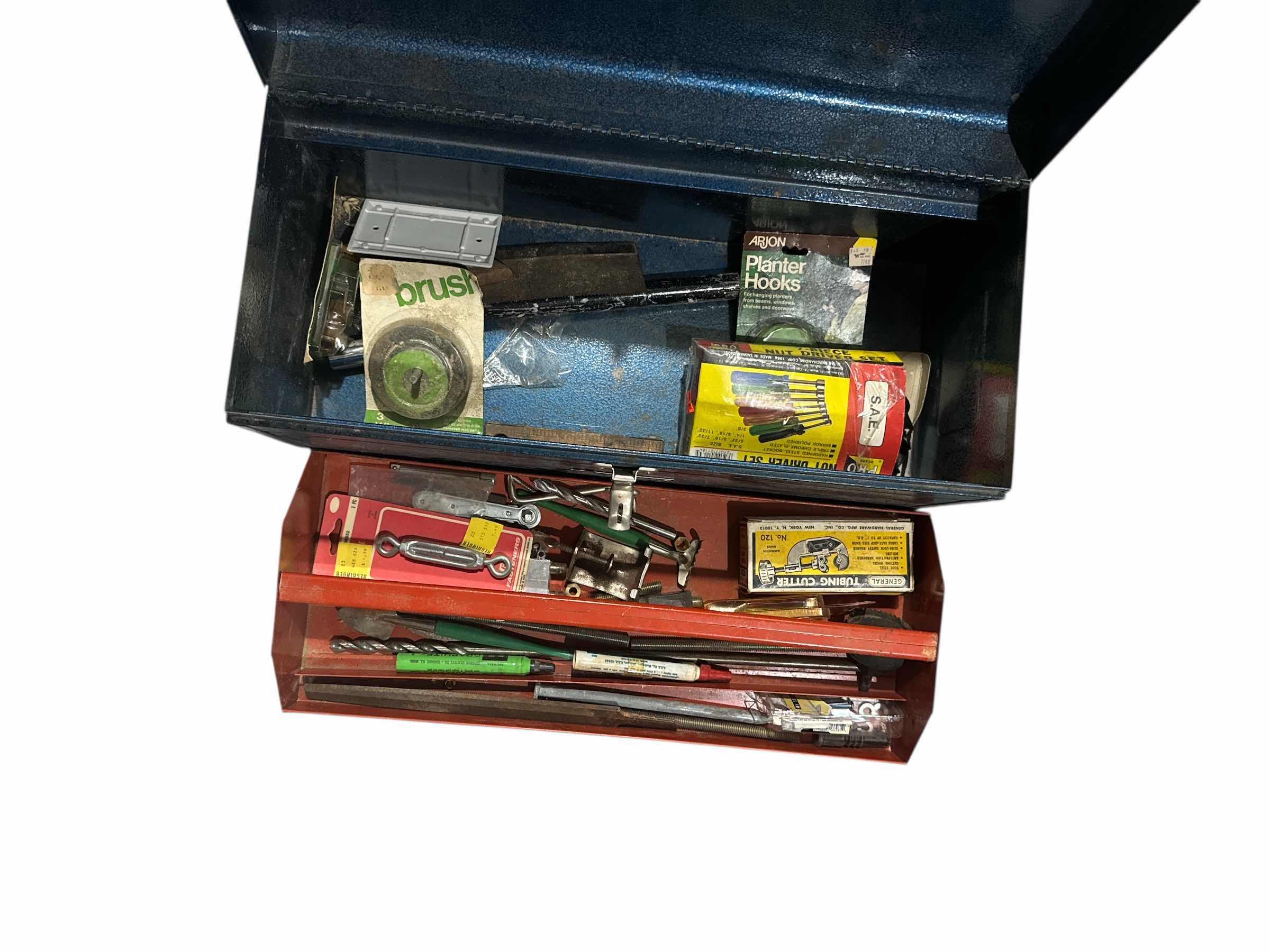 Photo 1 of WALMART BRAND TOOL
BOX WITH TOOLS INCLUDED