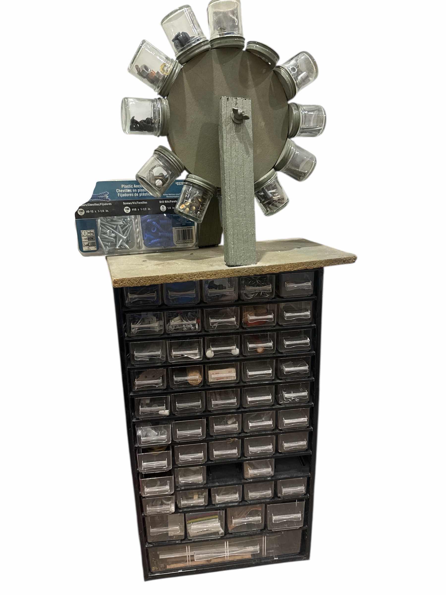 Photo 1 of ORGANIZED NUTS, BOLTS, SCREWS, ETC
