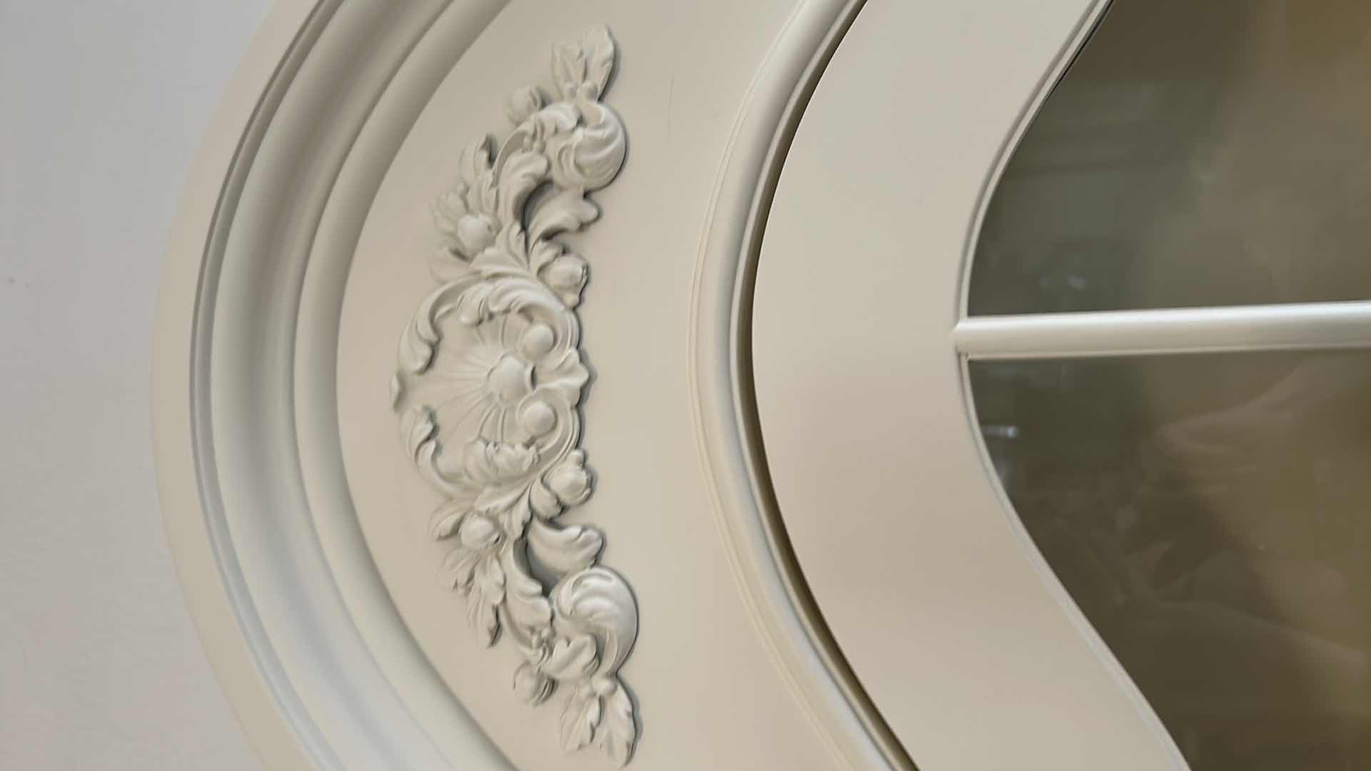 Photo 1 of WHITE WASH CURIO CABINET 24”  X 79”