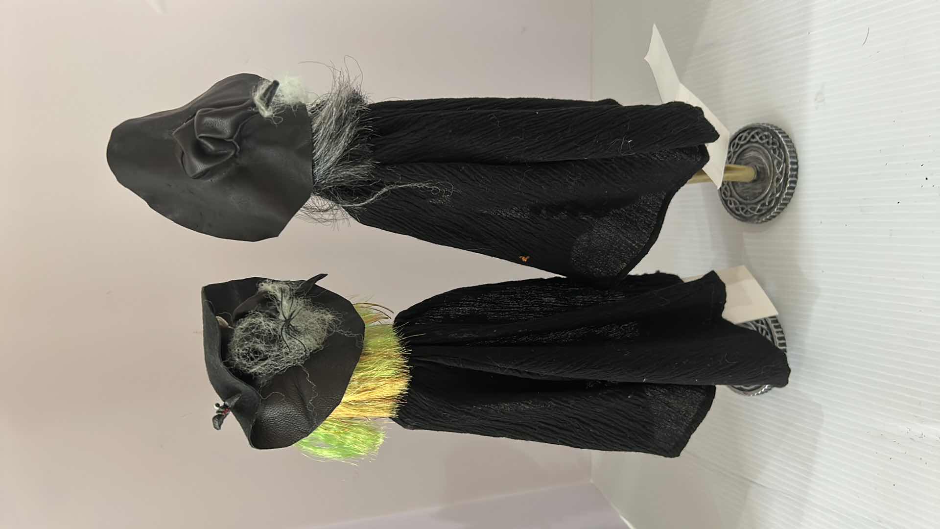 Photo 1 of 2- HANDMADE VINTAGE WITCHES H 17”