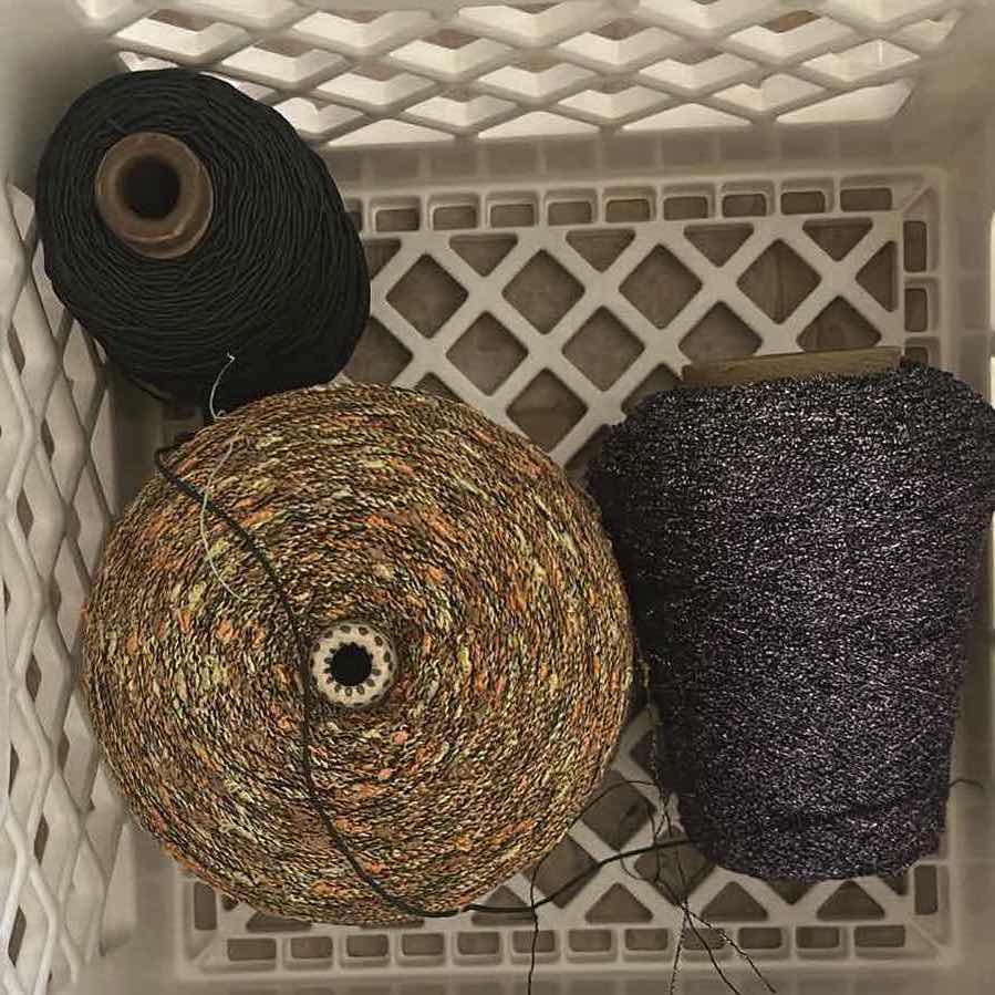 Photo 1 of CONTENTS OF CRATE 5 SPOOLS YARN