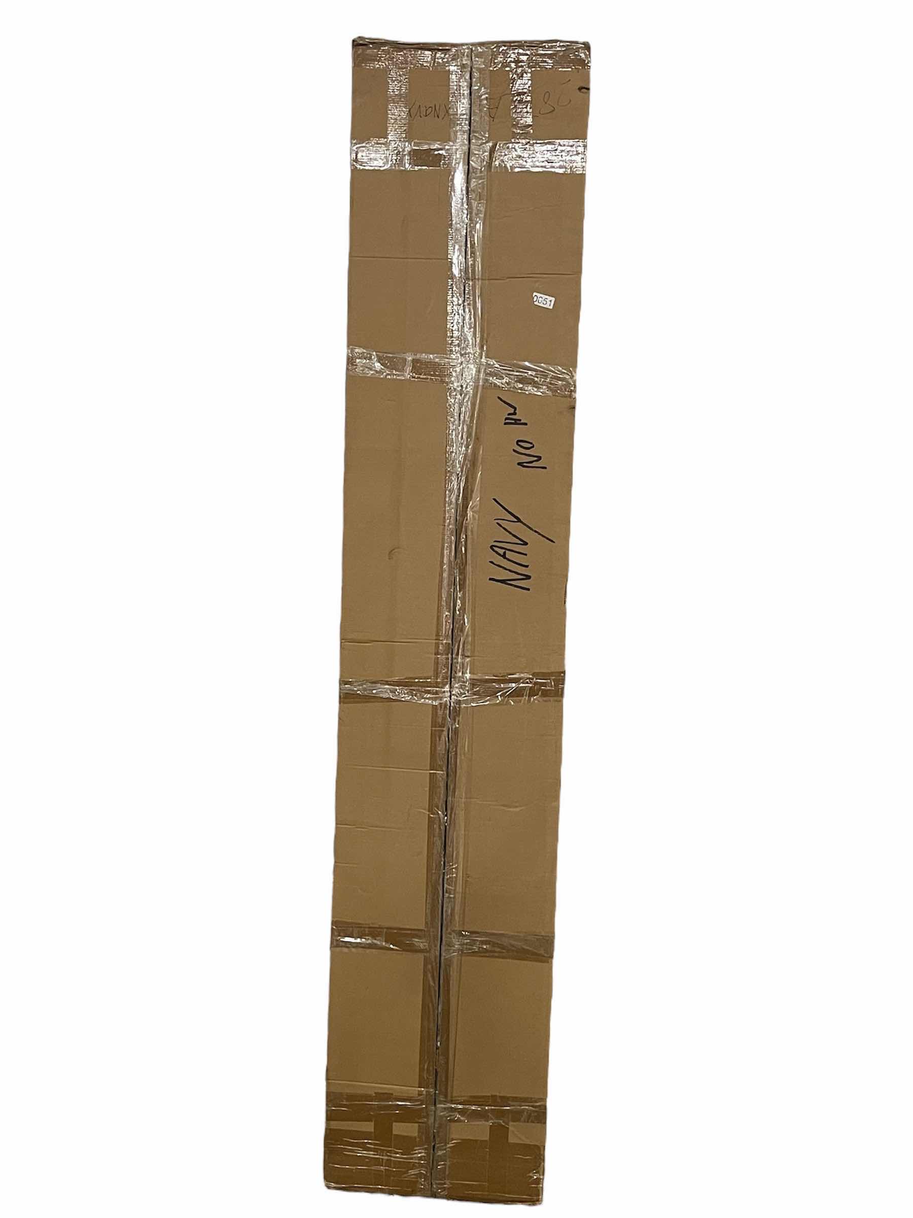 Photo 1 of NEW HOMACER NAVY FINISH SOLID PINE WOOD K-FRAME INTERIOR SLIDING BARN DOOR KIT 60” X 84