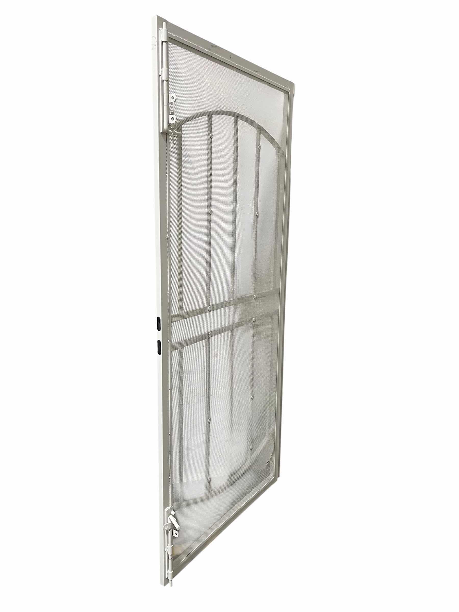 Photo 1 of WHITE FINISH EXTERIOR STEEL SECURITY DOOR 37.25” X 1.5” H80”