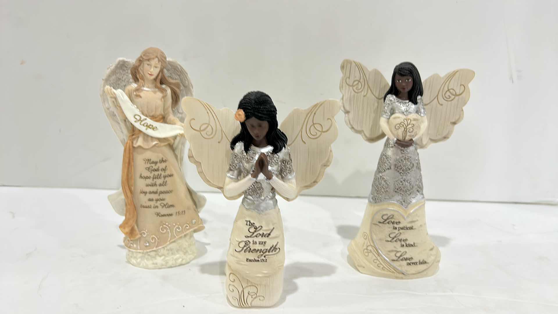 Photo 2 of 3 ANGEL FIGURINES 6.5”