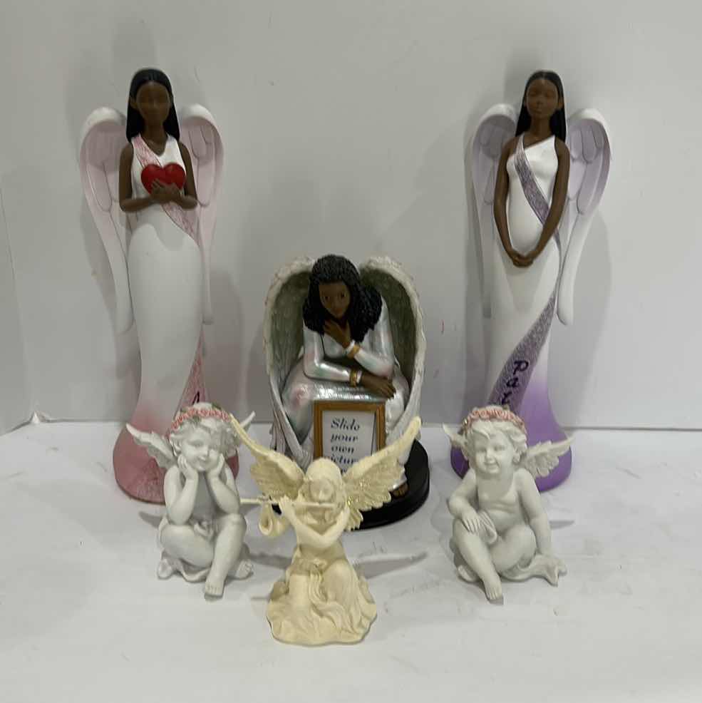 Photo 1 of ANGEL FIGURINE ASSORTMENT TALLEST 12”