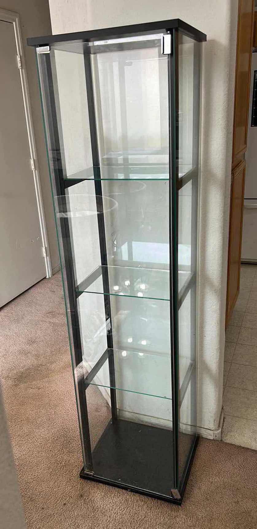 Photo 1 of DISPLAY CABINET W 3 GLASS SHELVES