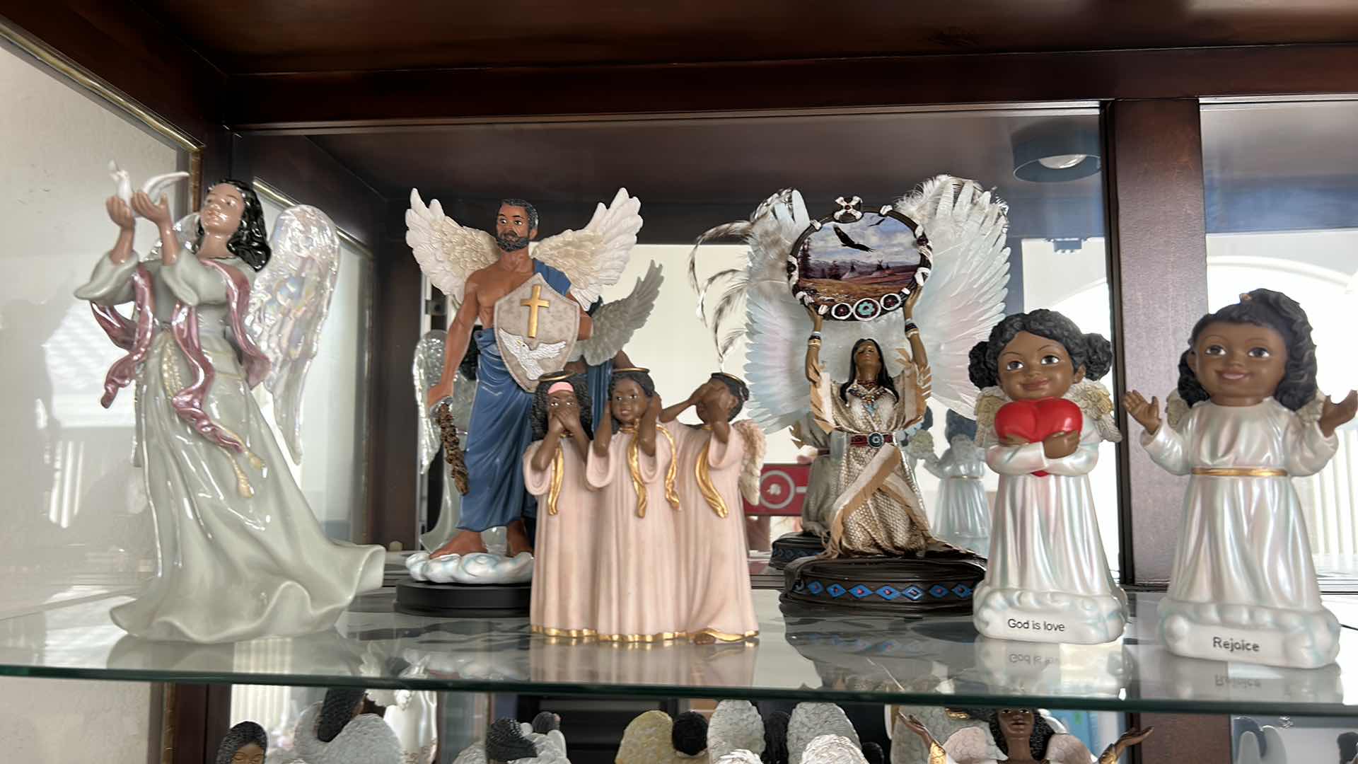 Photo 1 of ANGEL FIGURINE ASSORTMENT TALLEST 12”