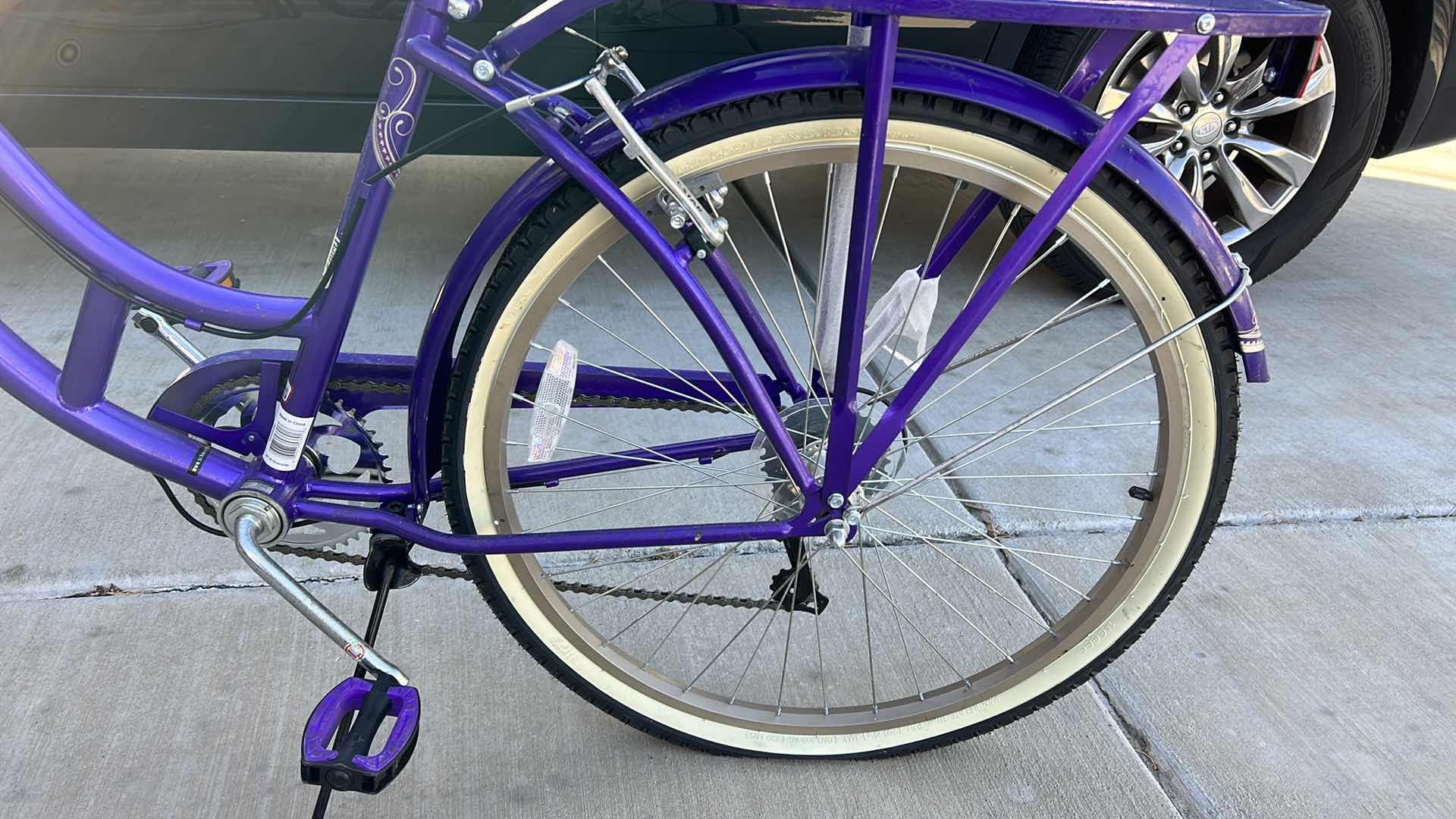 Photo 7 of WOMENS SCHWINN 7 GEAR PURPLE BIKE