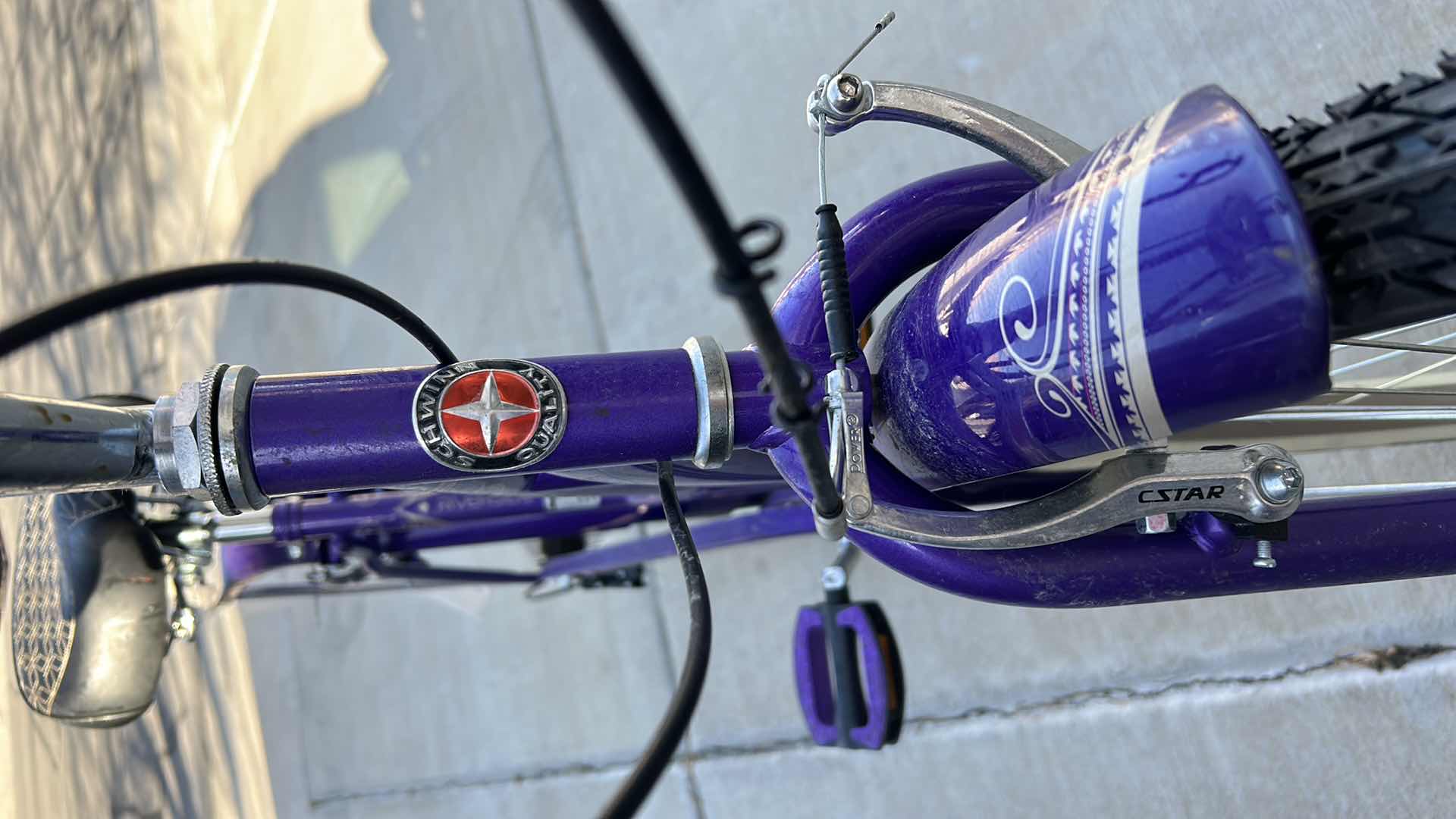 Photo 2 of WOMENS SCHWINN 7 GEAR PURPLE BIKE