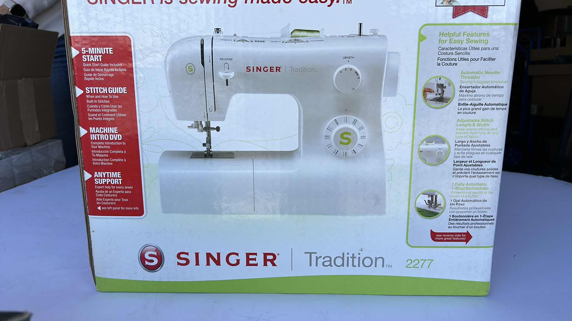 Photo 2 of NEW SINGER SEWING MACHINE