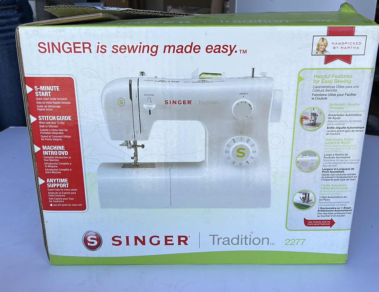 Photo 1 of NEW SINGER SEWING MACHINE