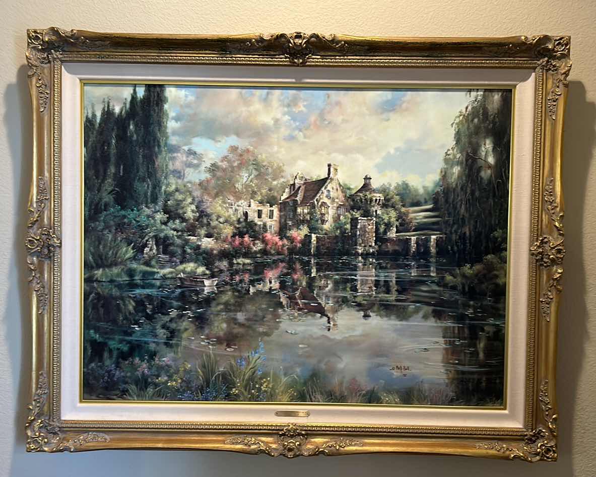 Photo 1 of “SUMMERS SONG, SCOTNEY” BY MARTY BELL PRINT NO 146 WITH COA SINGED ARTWORK ORNATELY FRAMED 43 1/2“ x 34 1/2“ $960