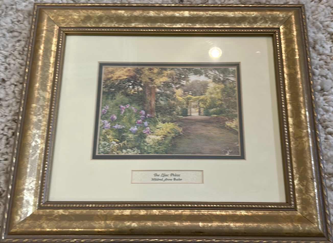 Photo 4 of “THE LILAC PHLAX” BY MILDRED ANNE BUTLER SIGNED ARTWORK, FRAMED 12 3/4” x 11”