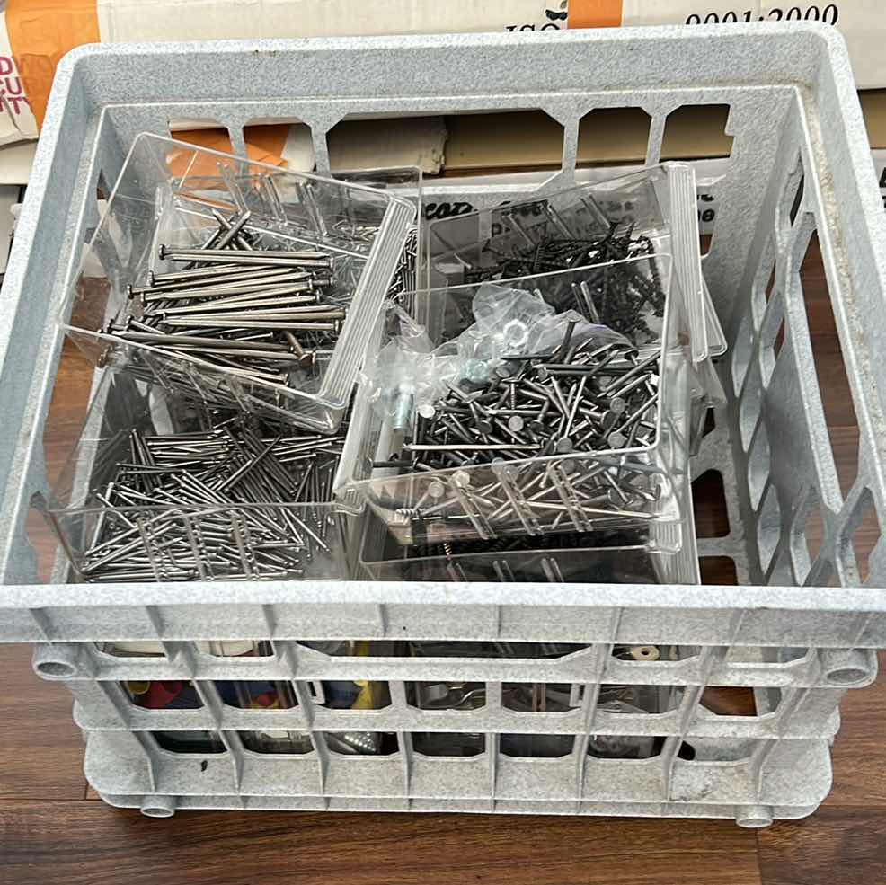 Photo 1 of BIN OF NAILS