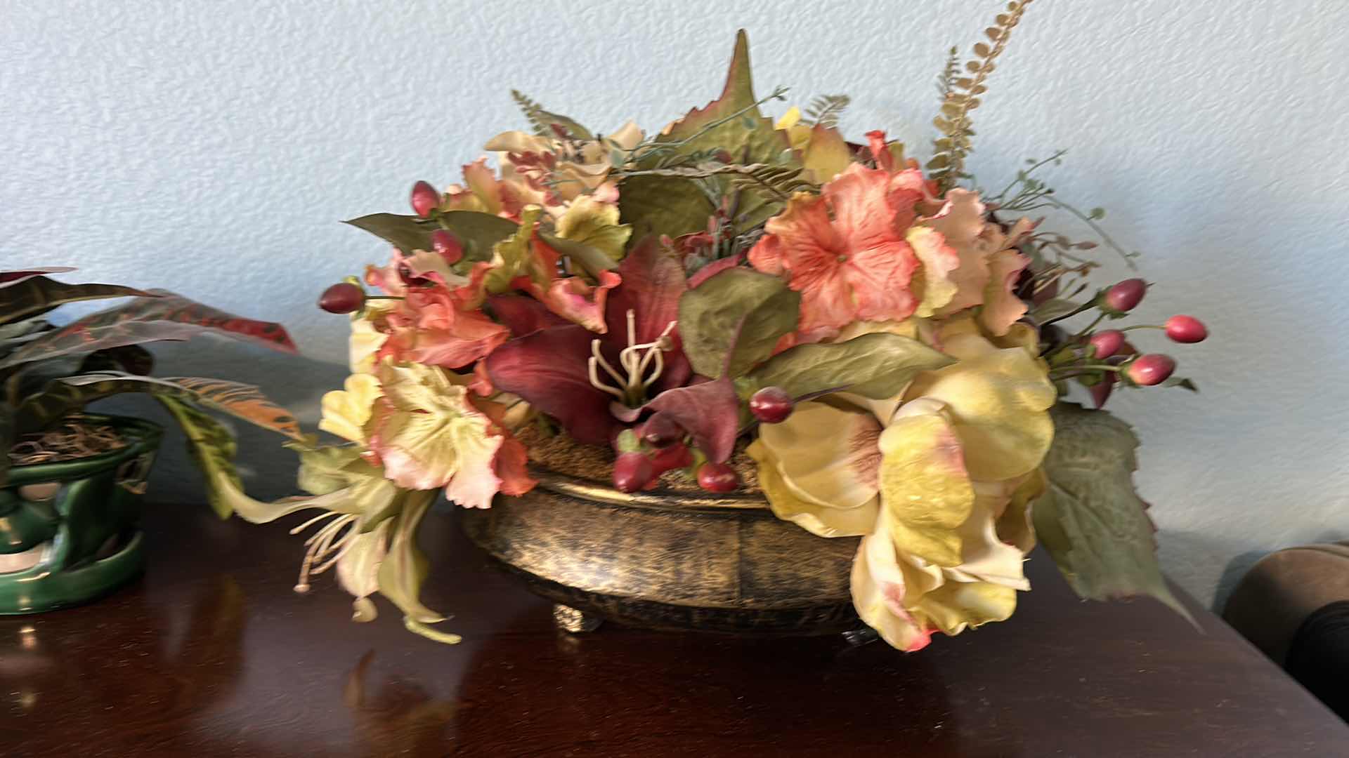 Photo 2 of HOME DECOR- 3 FAUX FLORAL AND GREENERY ARRANGEMENTS