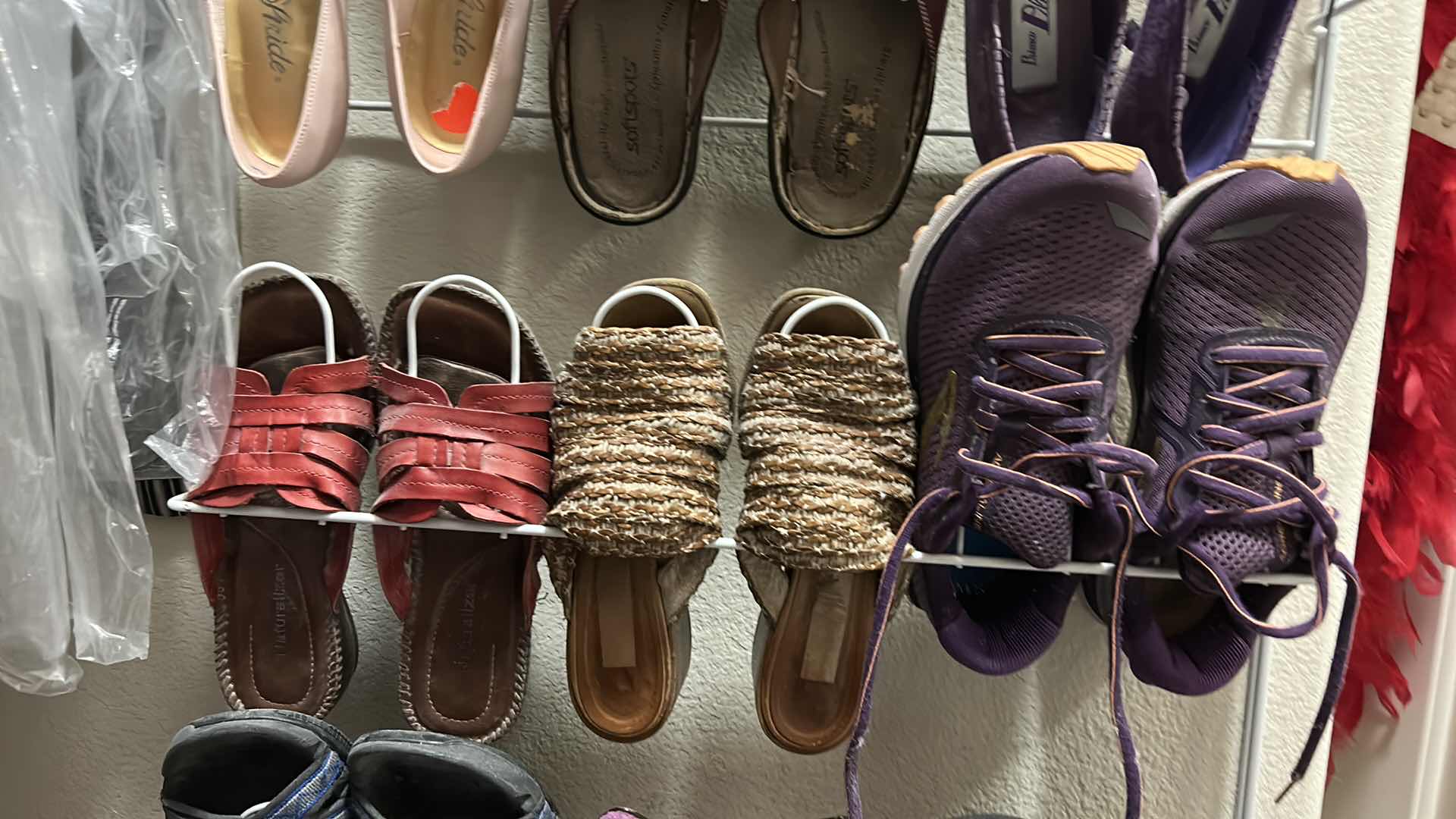 Photo 6 of LADIES SHOES SIZE 5 & 5.5 WITH SHOE RACK