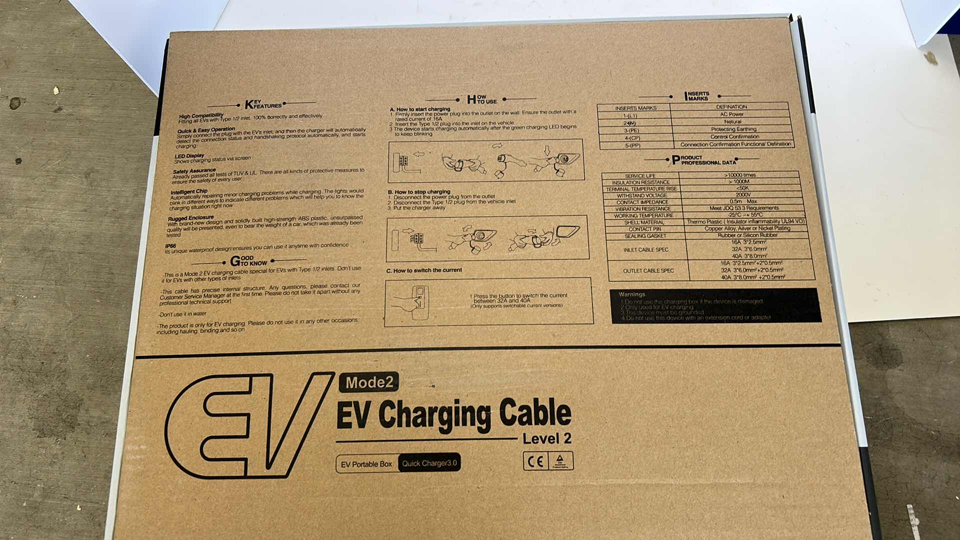Photo 2 of MODE2 EV CHARGING CABLES