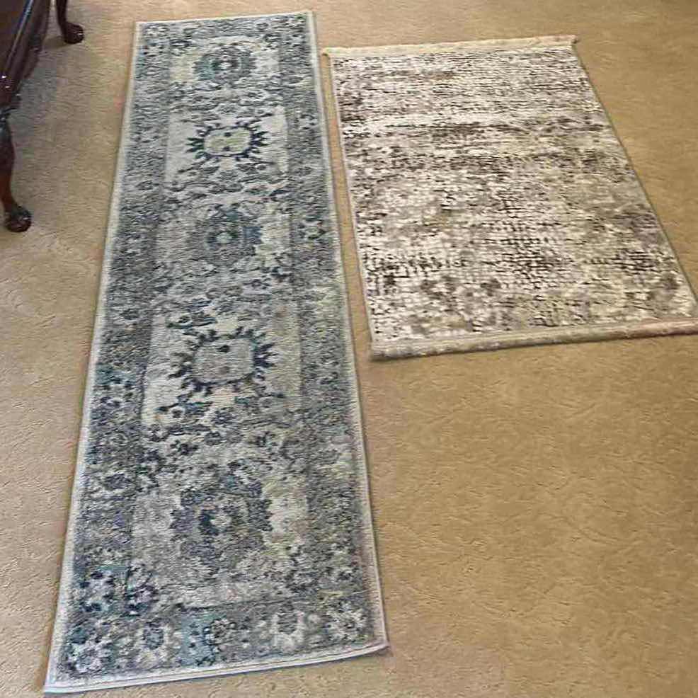 Photo 1 of 2 CARPETS, 33” x 48”, 2’ x 7’