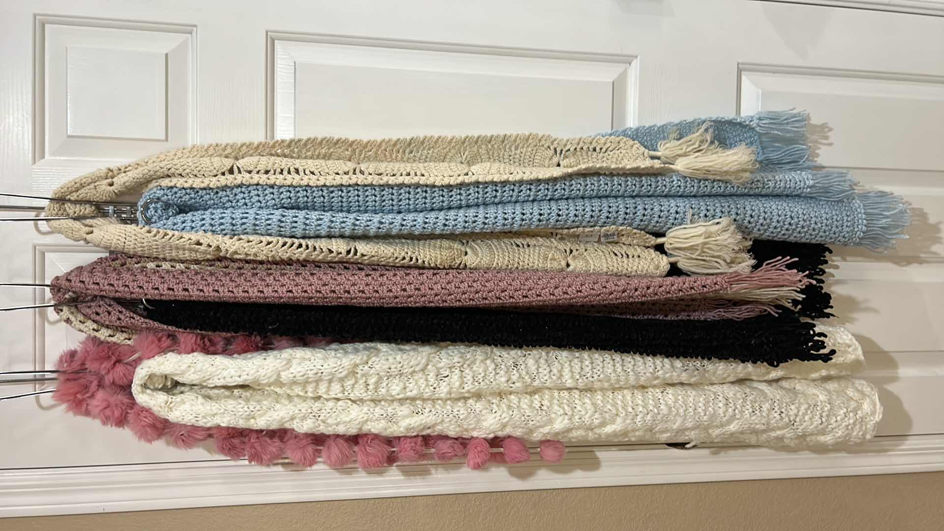 Photo 1 of KNITTED SCARF ASSORTMENT- ARMANI EXCHANGE AND MORE