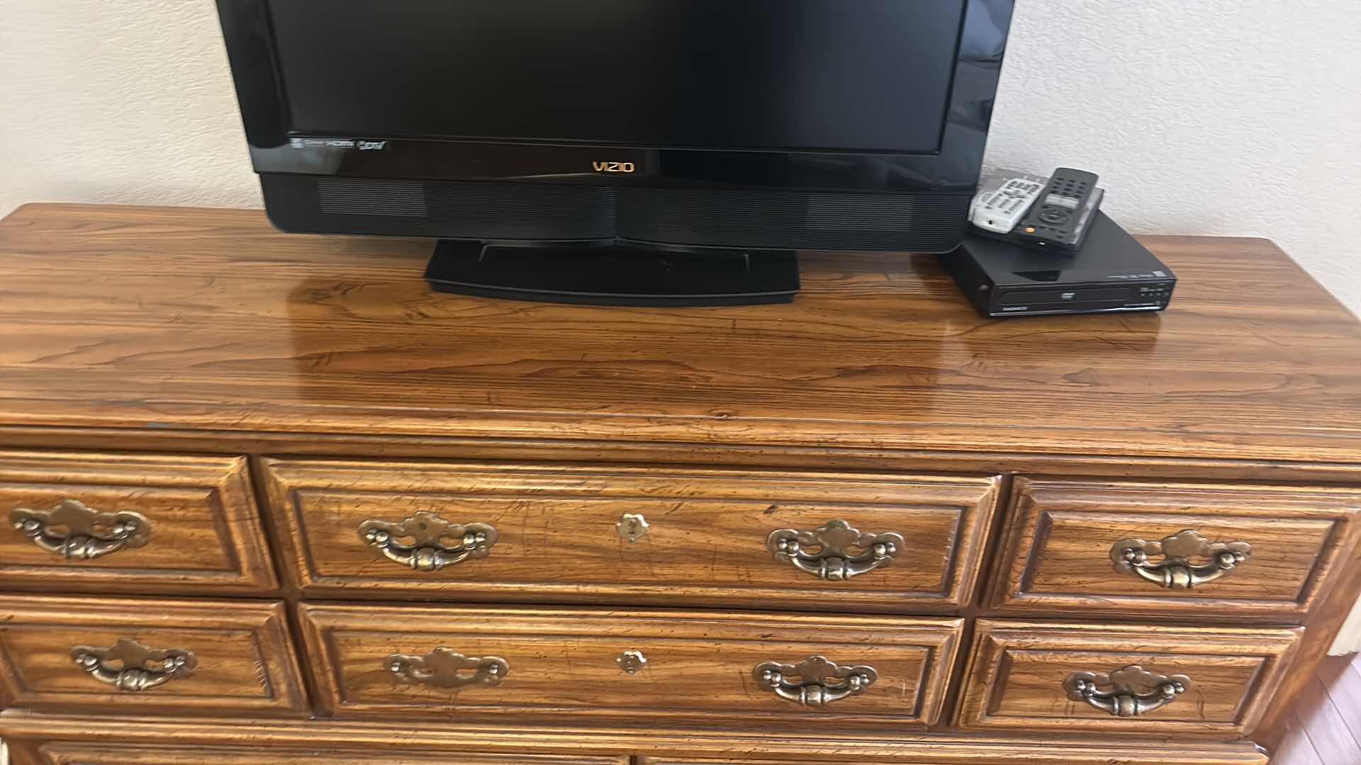 Photo 4 of VINTAGE WOOD DRESSER 64” x 19” x 33”