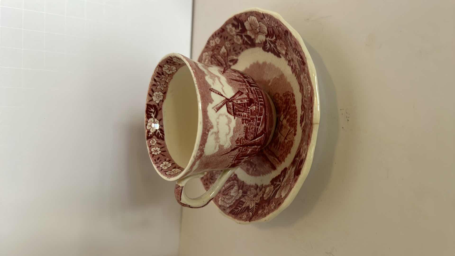 Photo 7 of 3 PORCELAIN TEACUPS AND SAUCERS