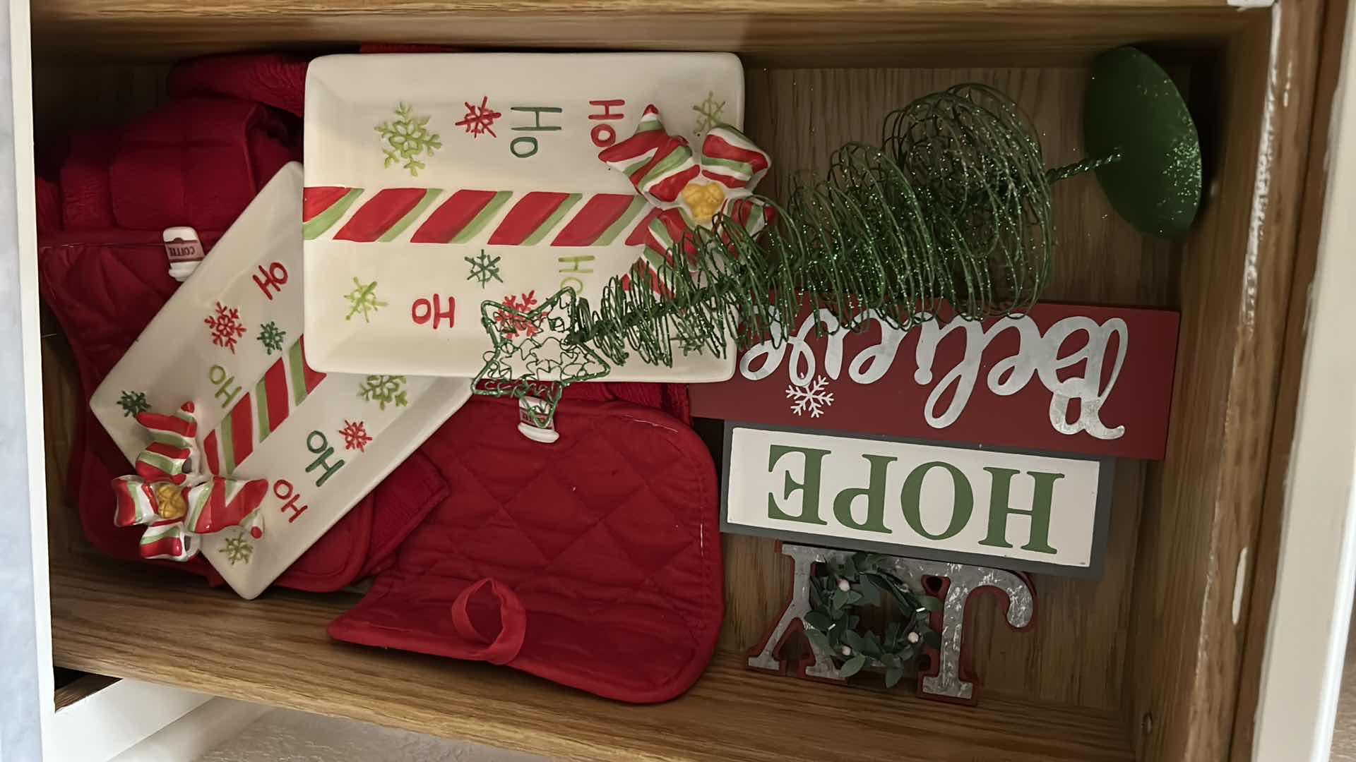 Photo 3 of 2 DRAWERS FULL OF CHRISTMAS ITEMS