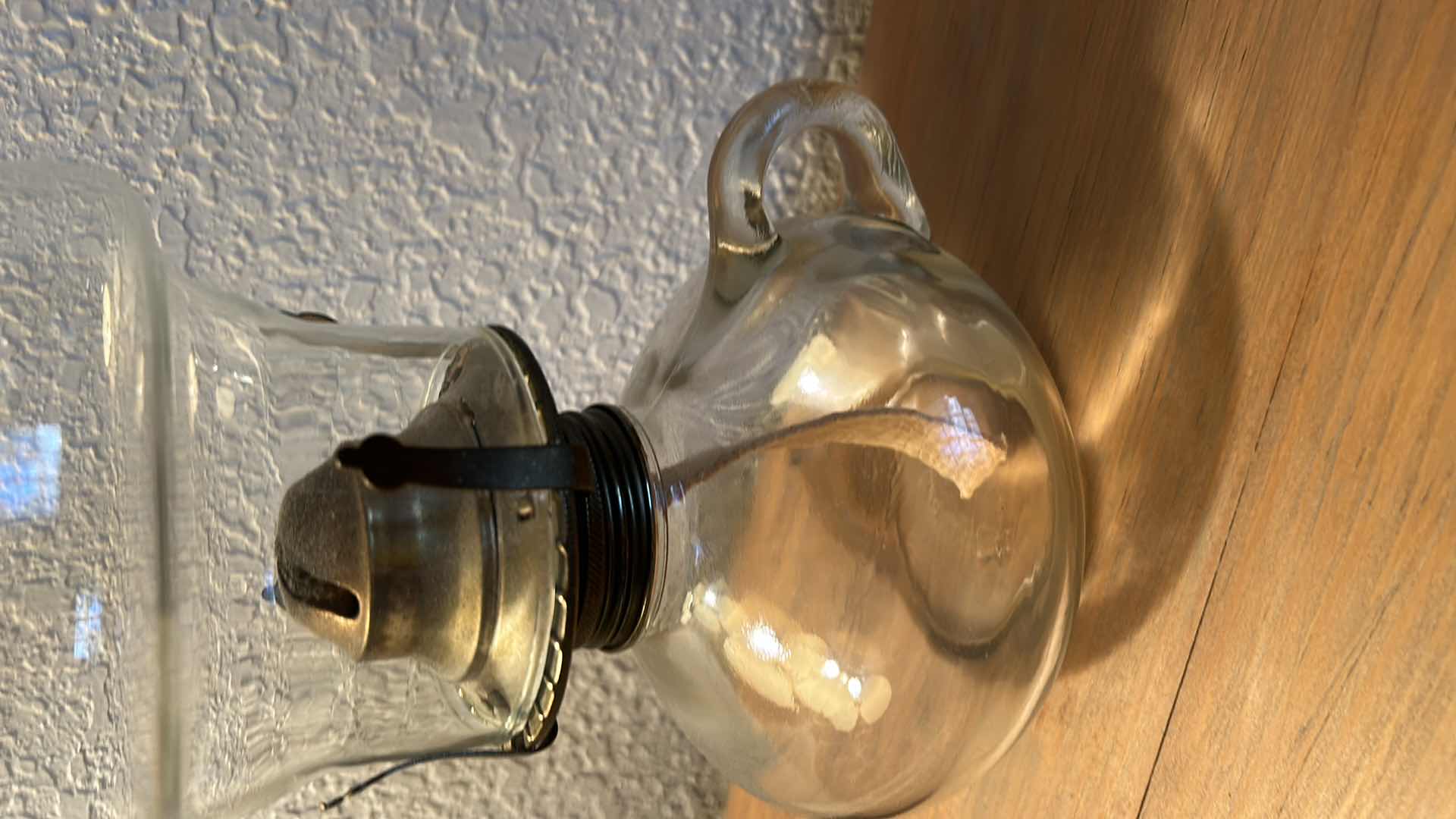 Photo 3 of VINTAGE HURRICANE LAMP H12”
