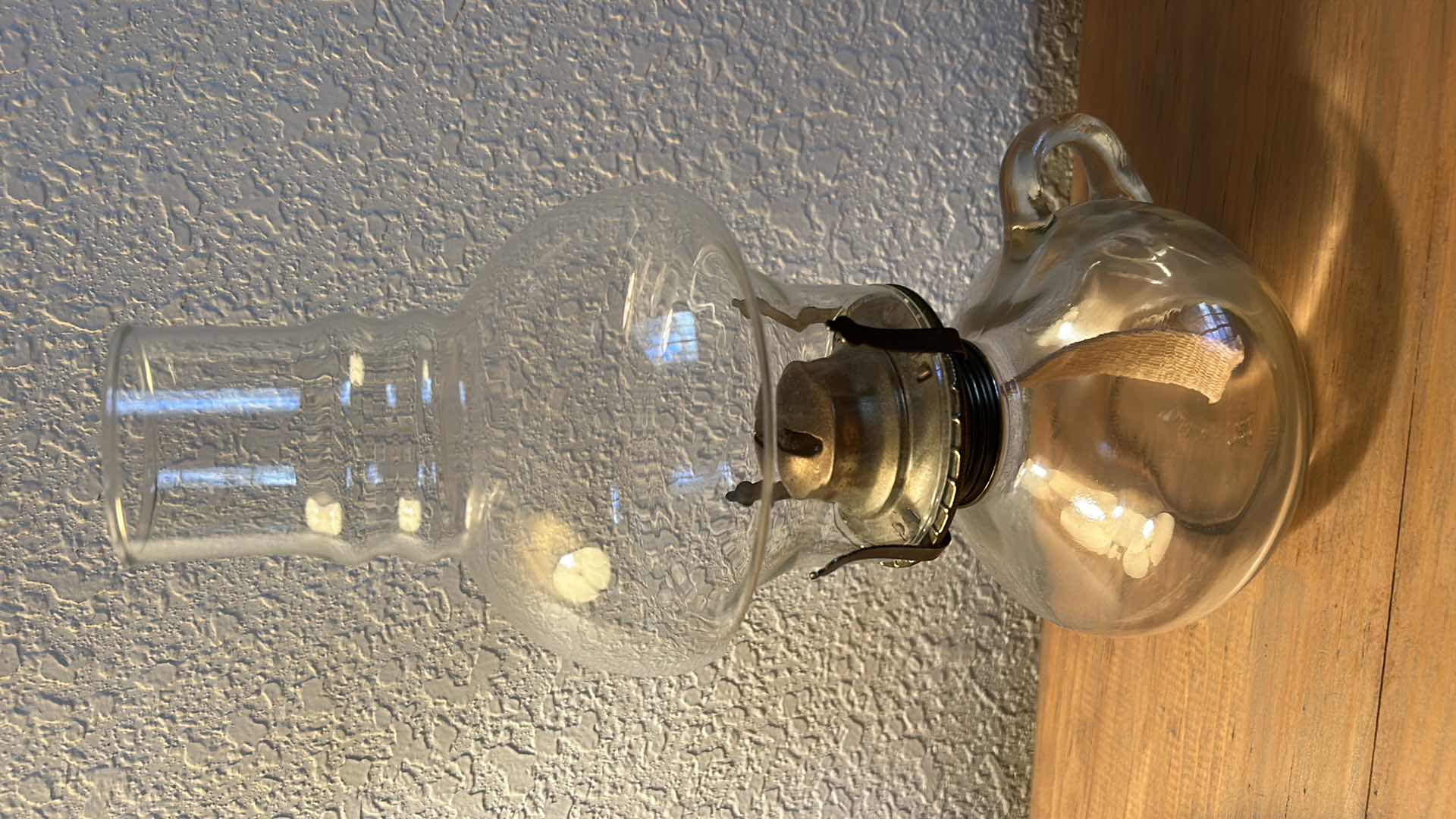 Photo 1 of VINTAGE HURRICANE LAMP H12”
