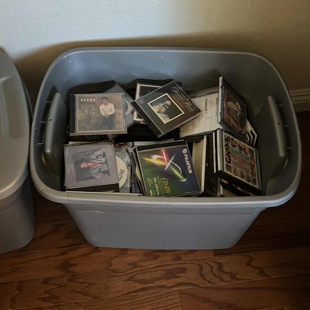 Photo 1 of LARGE TOTE FULL OF CD’s