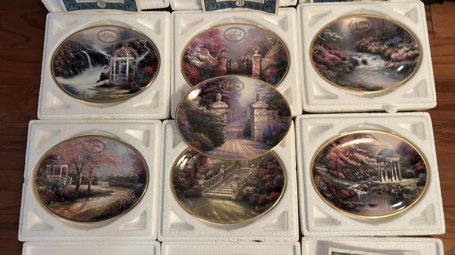 Photo 1 of 7 COLLECTIBLE PLATES WITH COA