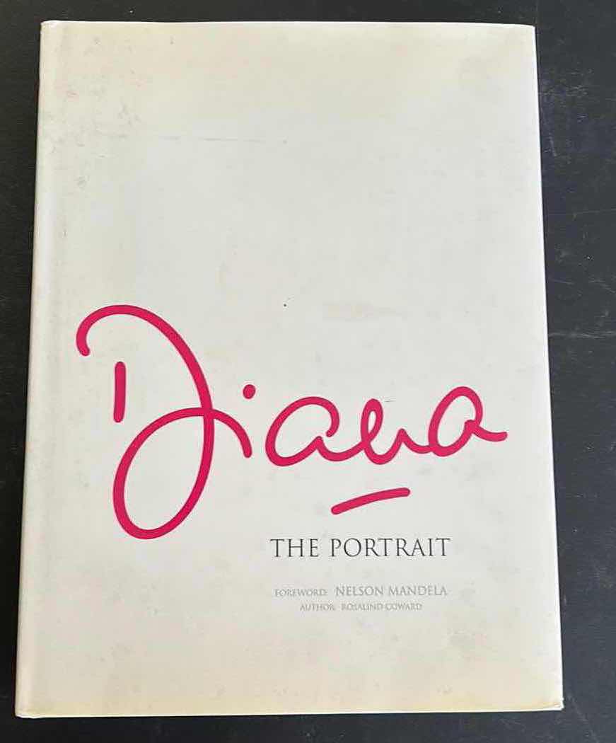 Photo 1 of DIANA THE PORTRAIT LARGE COCKTAIL HARDCOVER BOOK 10” x 13 1/2”