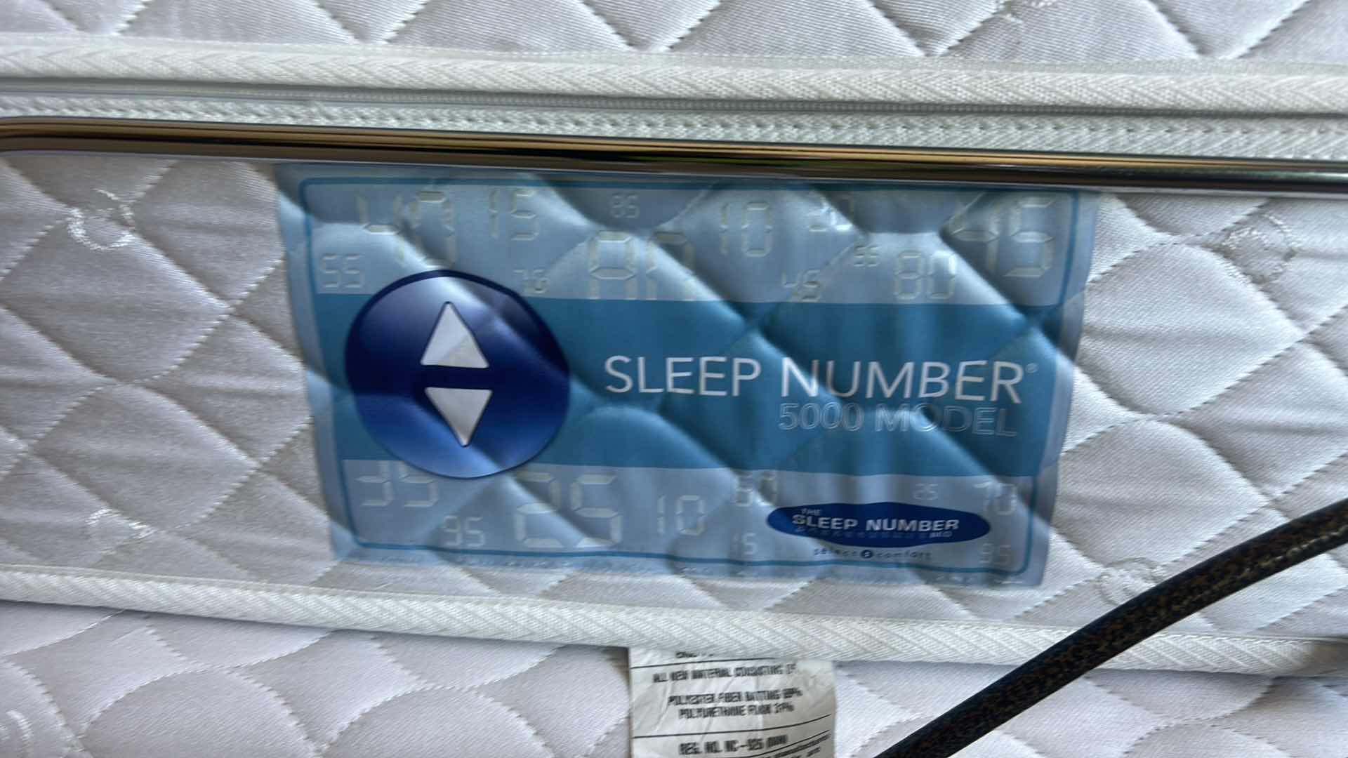 Photo 2 of 2 SLEEP NUMBER TWIN MATTRESS 5000 MODEL WITH BOX SPRINGS