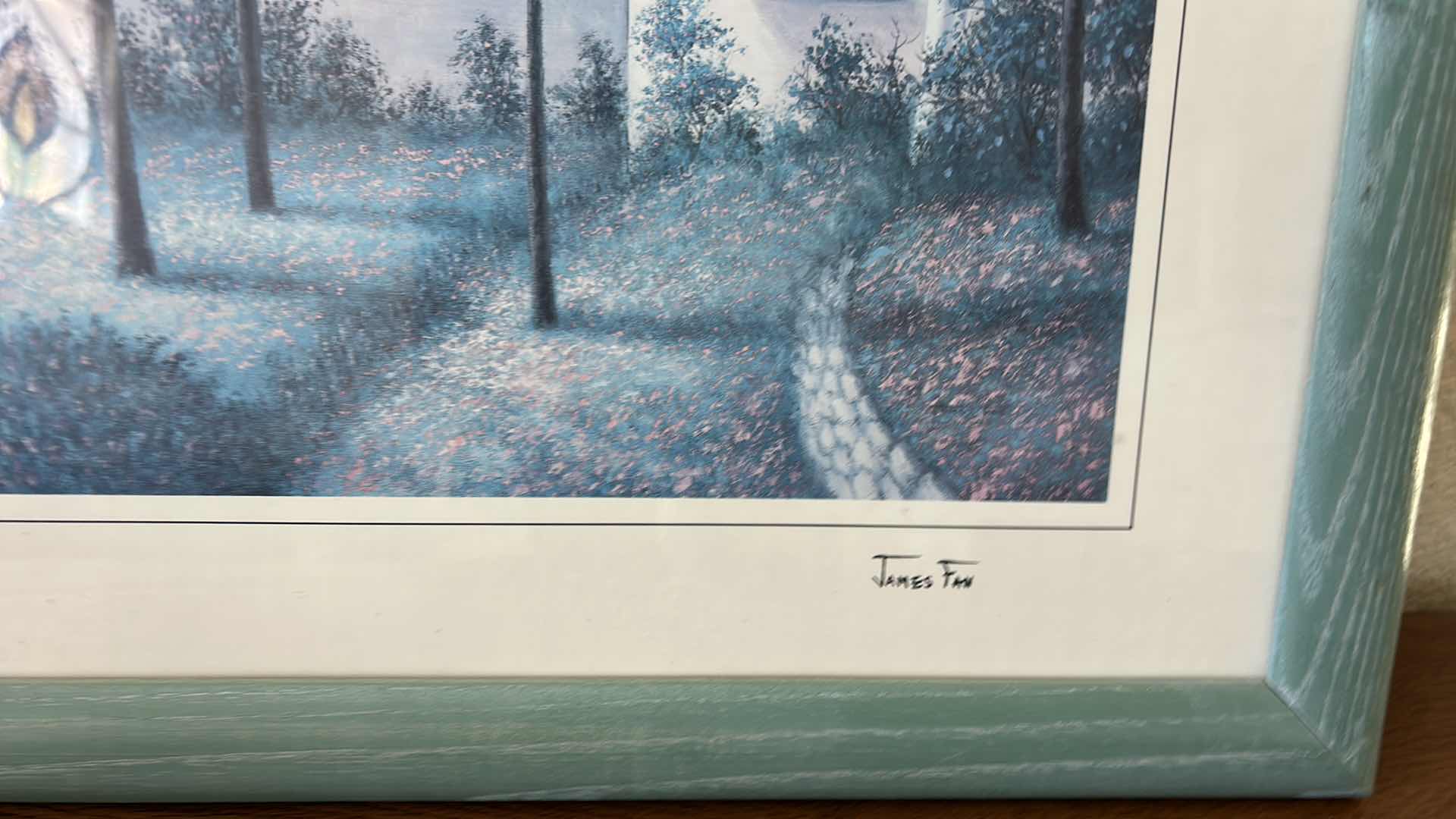 Photo 7 of 2 SEASIDE VILLAGE SIGNED JAMES FAN ARTWORK FRAMED