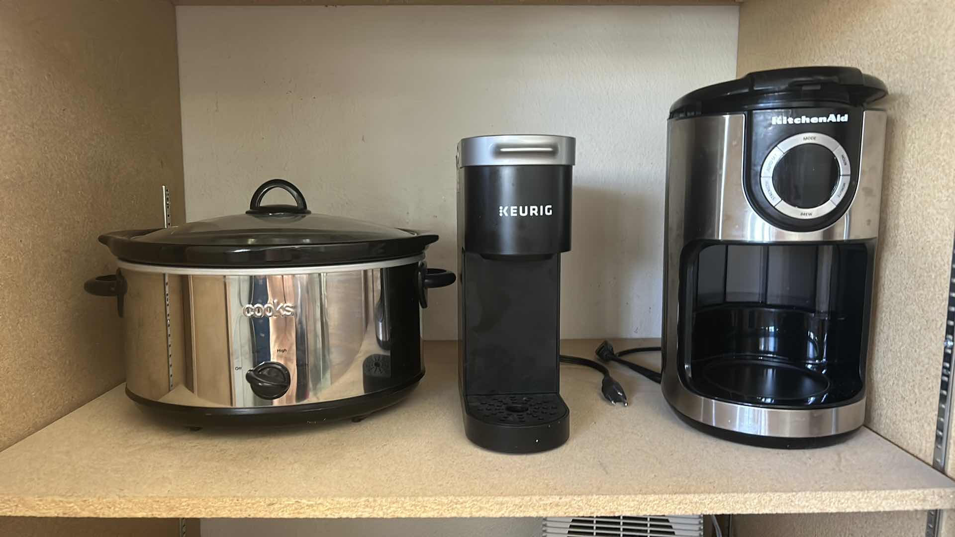 Photo 1 of COOKS CROCK POT, KEURIG, KITCHENAID (NO POTS)