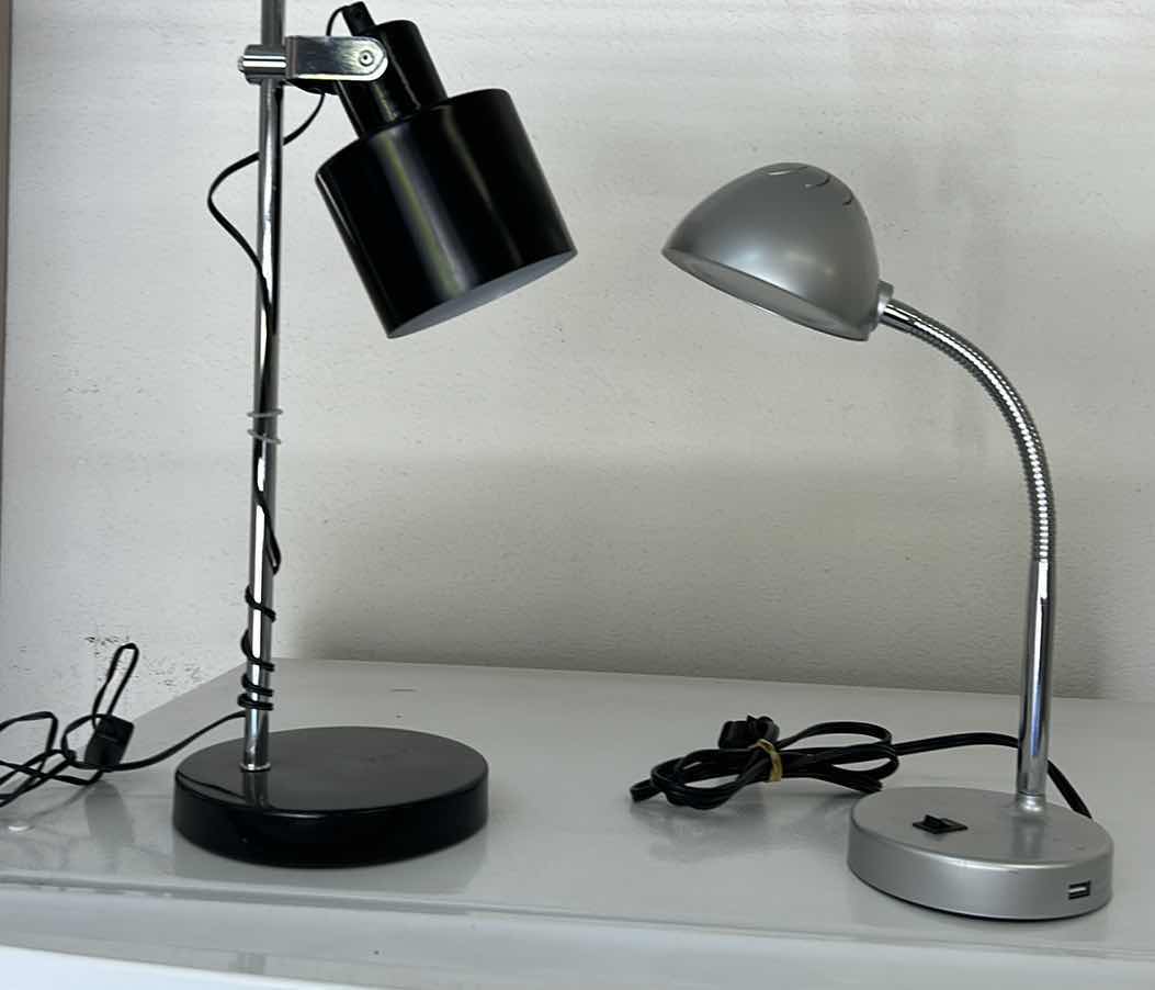 Photo 1 of TWO DESK LAMPS